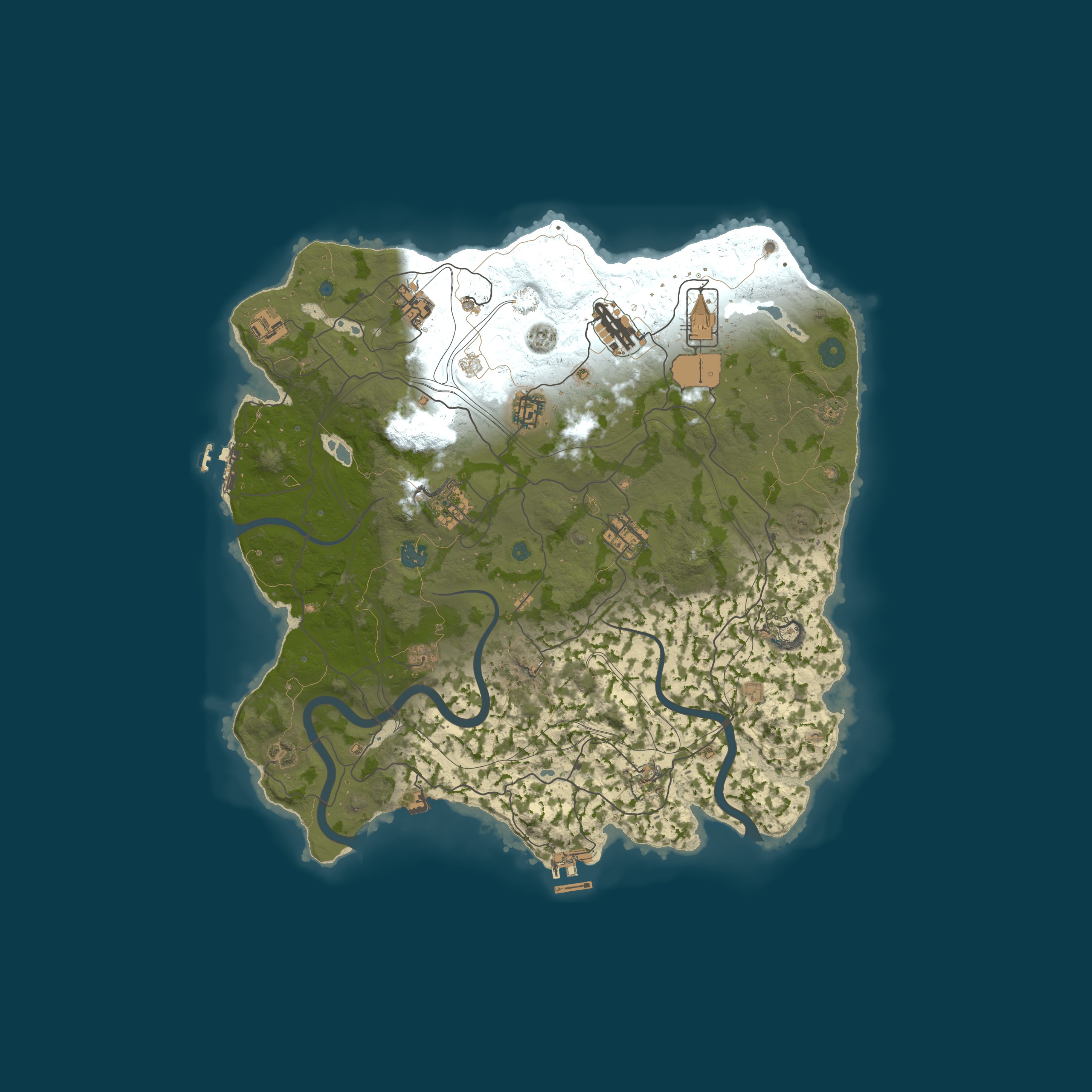 Rust map 3800/1337