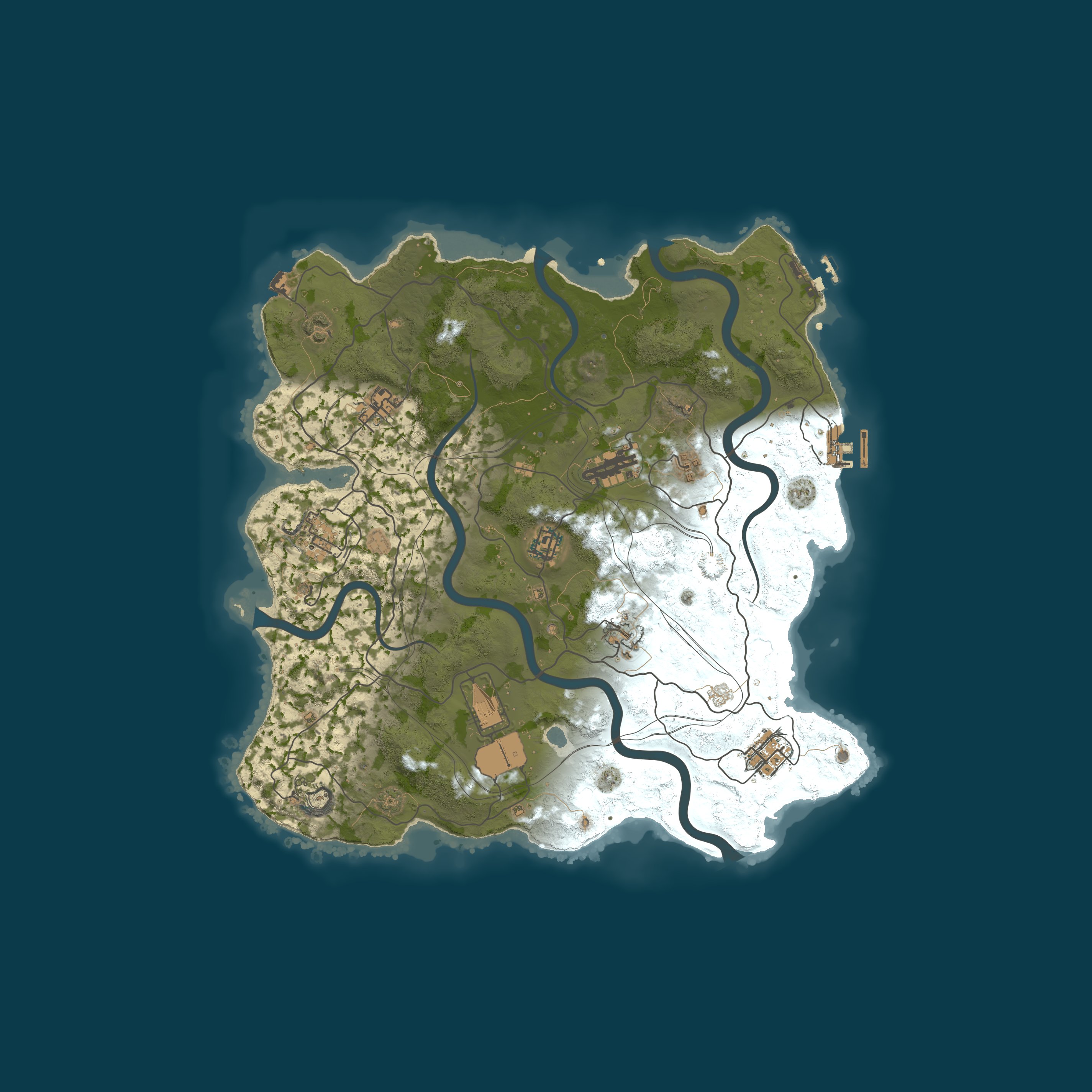 Map for WARBANDITS.GG EU 3X Weekly |Solo/Duo|LootX3| Just Wiped