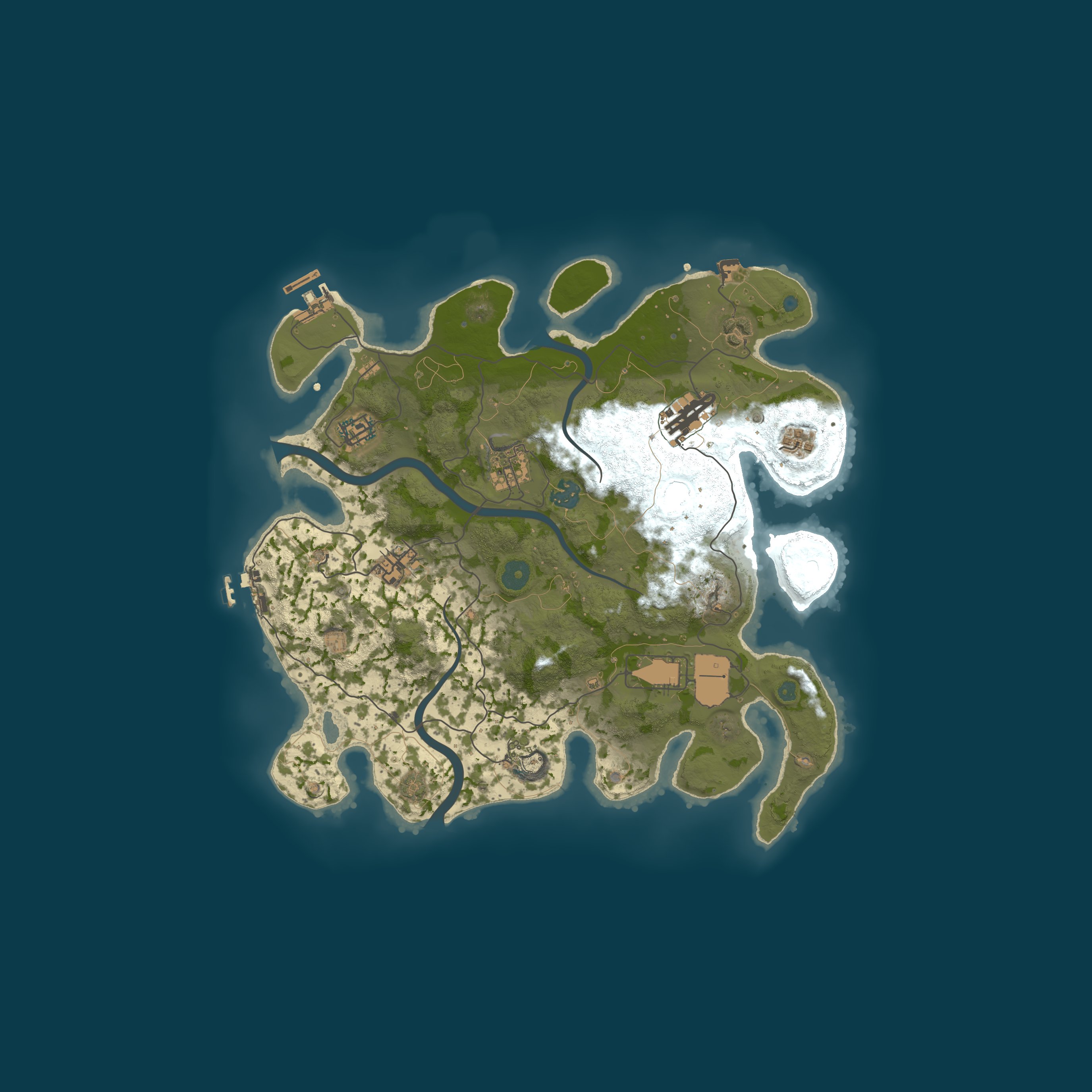 Карта сервера