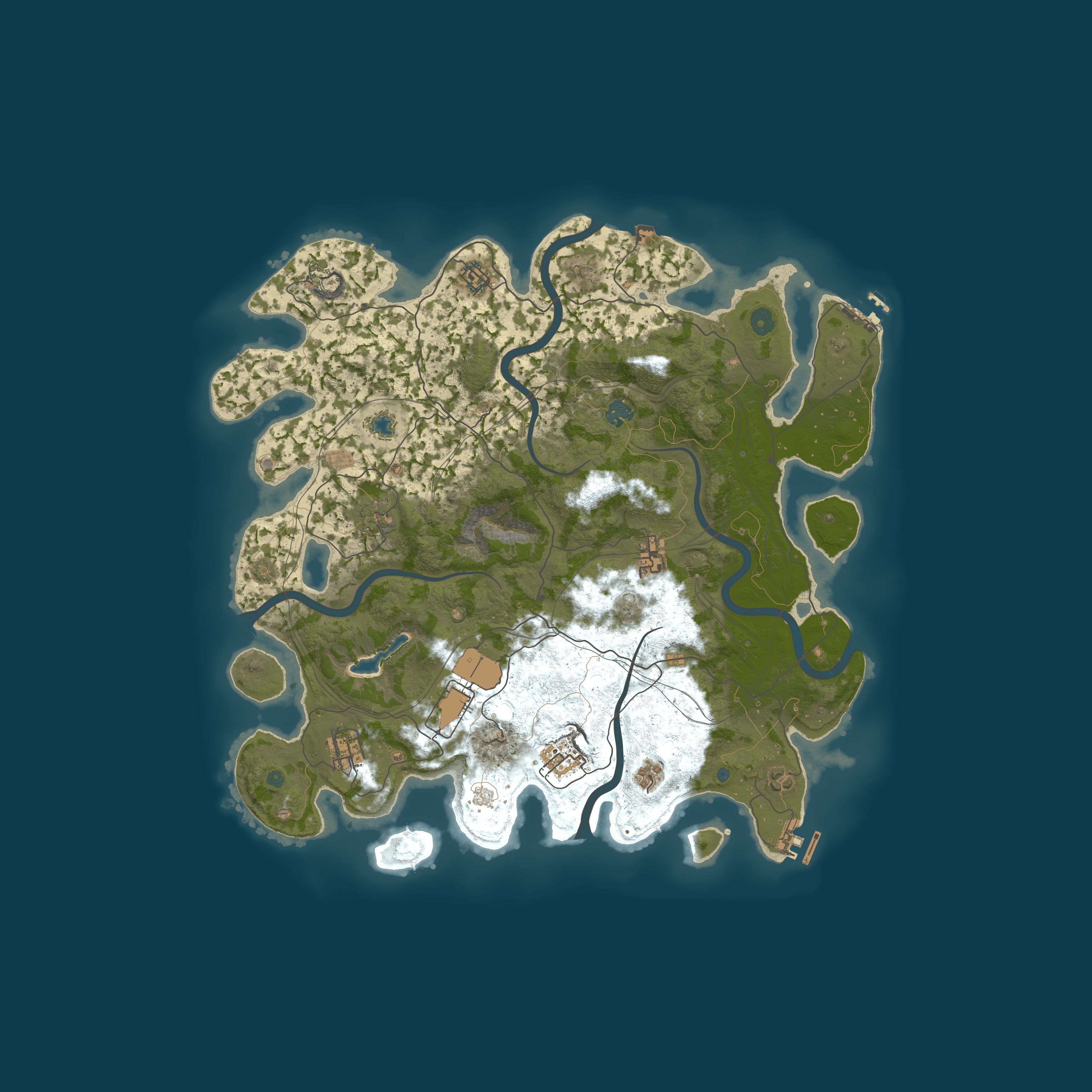 Карта сервера