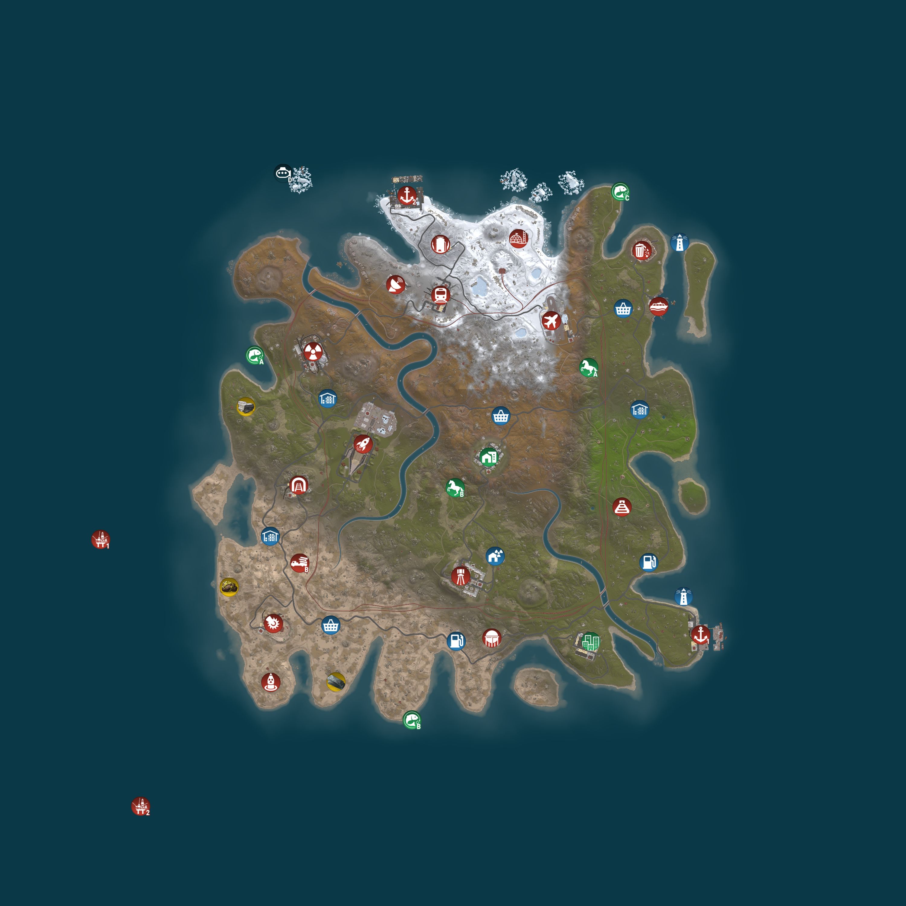 Rust map 4000/1337