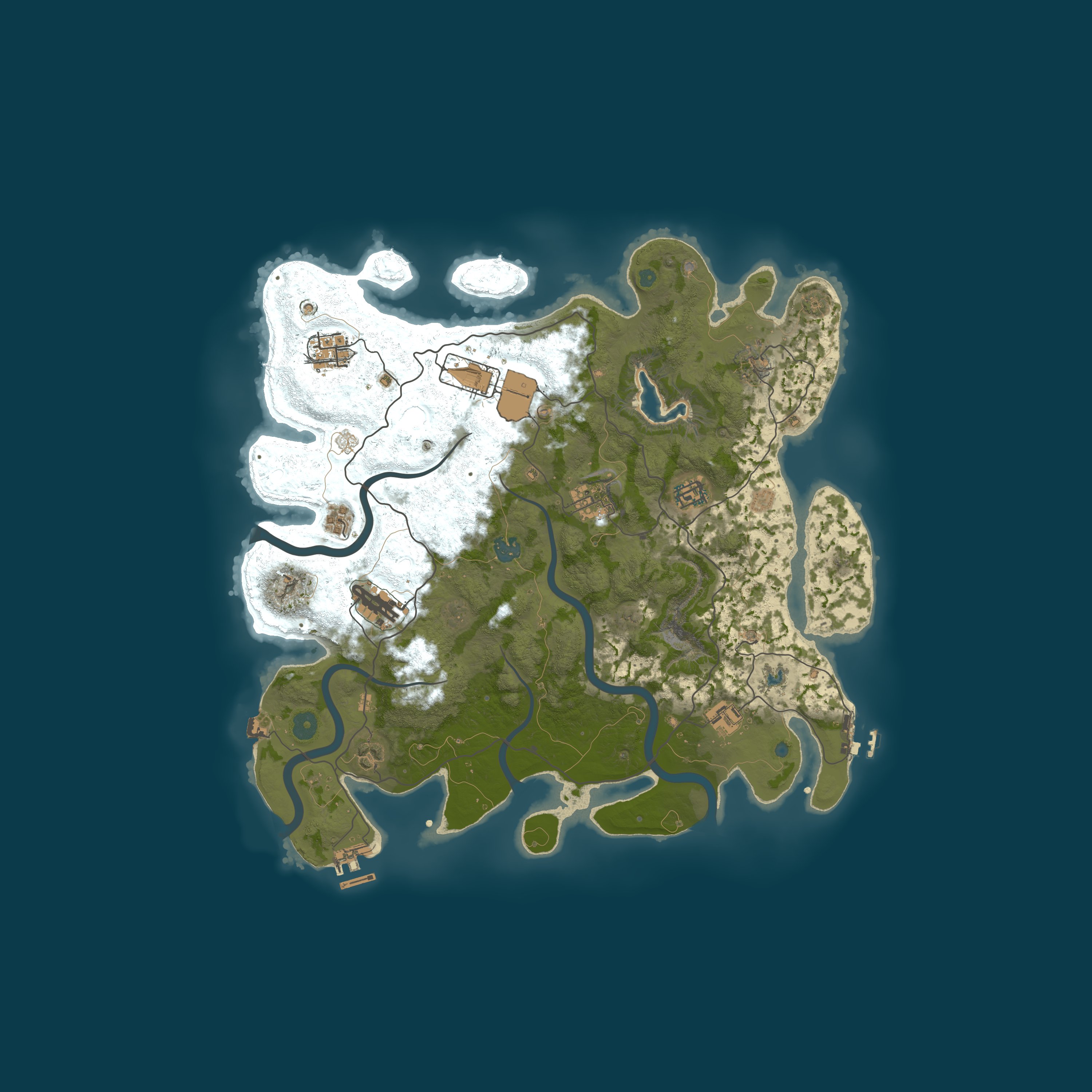 Map for MOVE RUST 10X