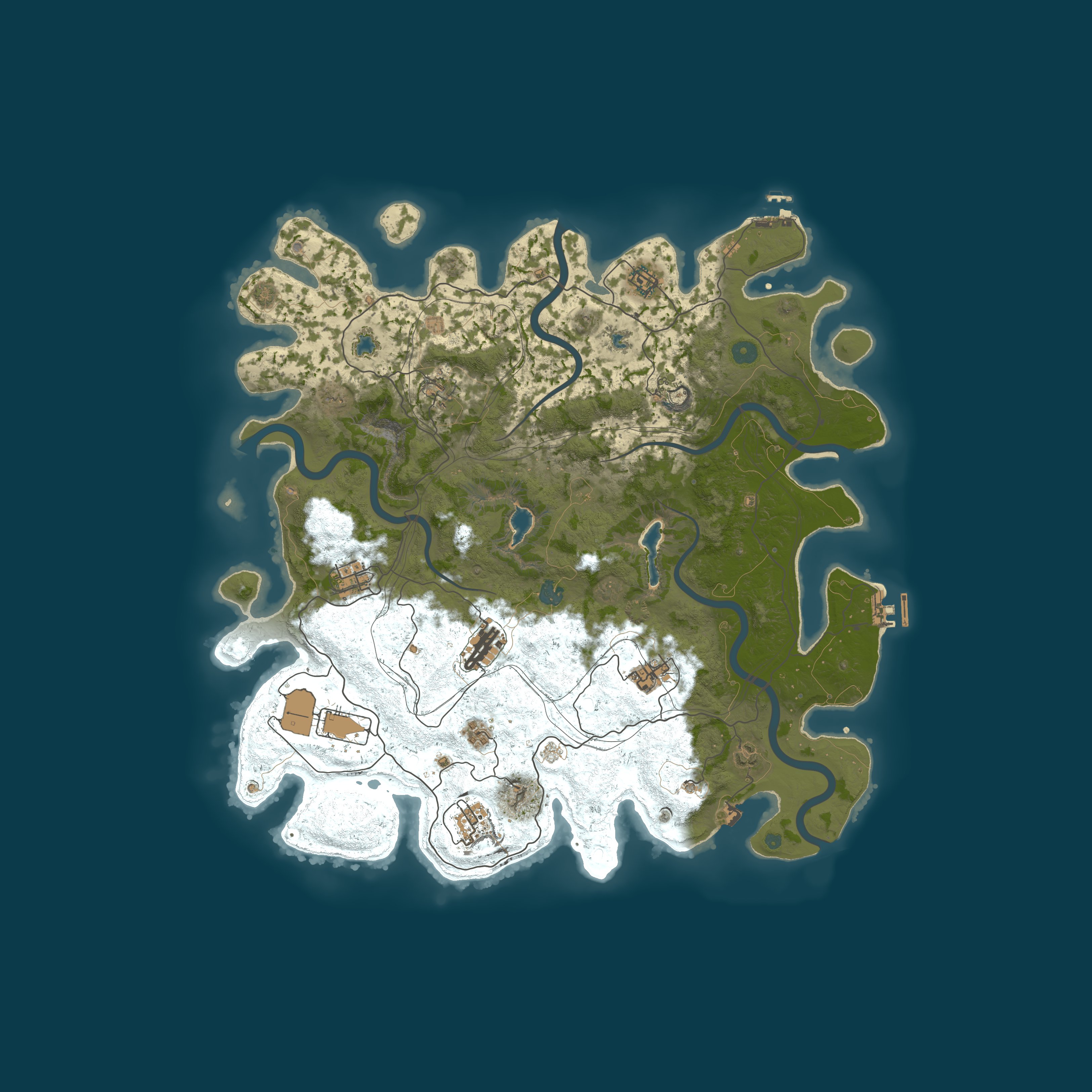 Карта сервера