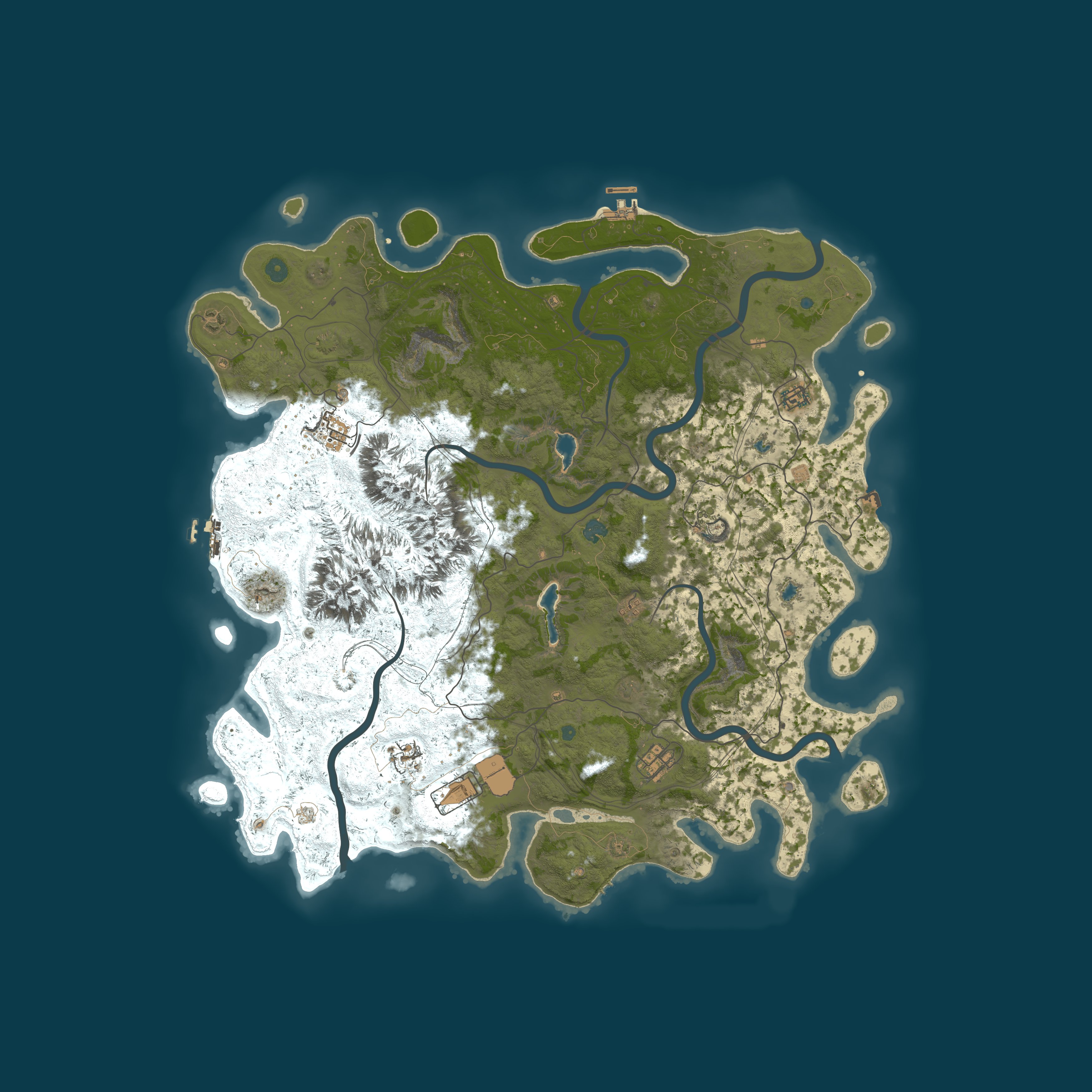 Map for Rusty Old Fords