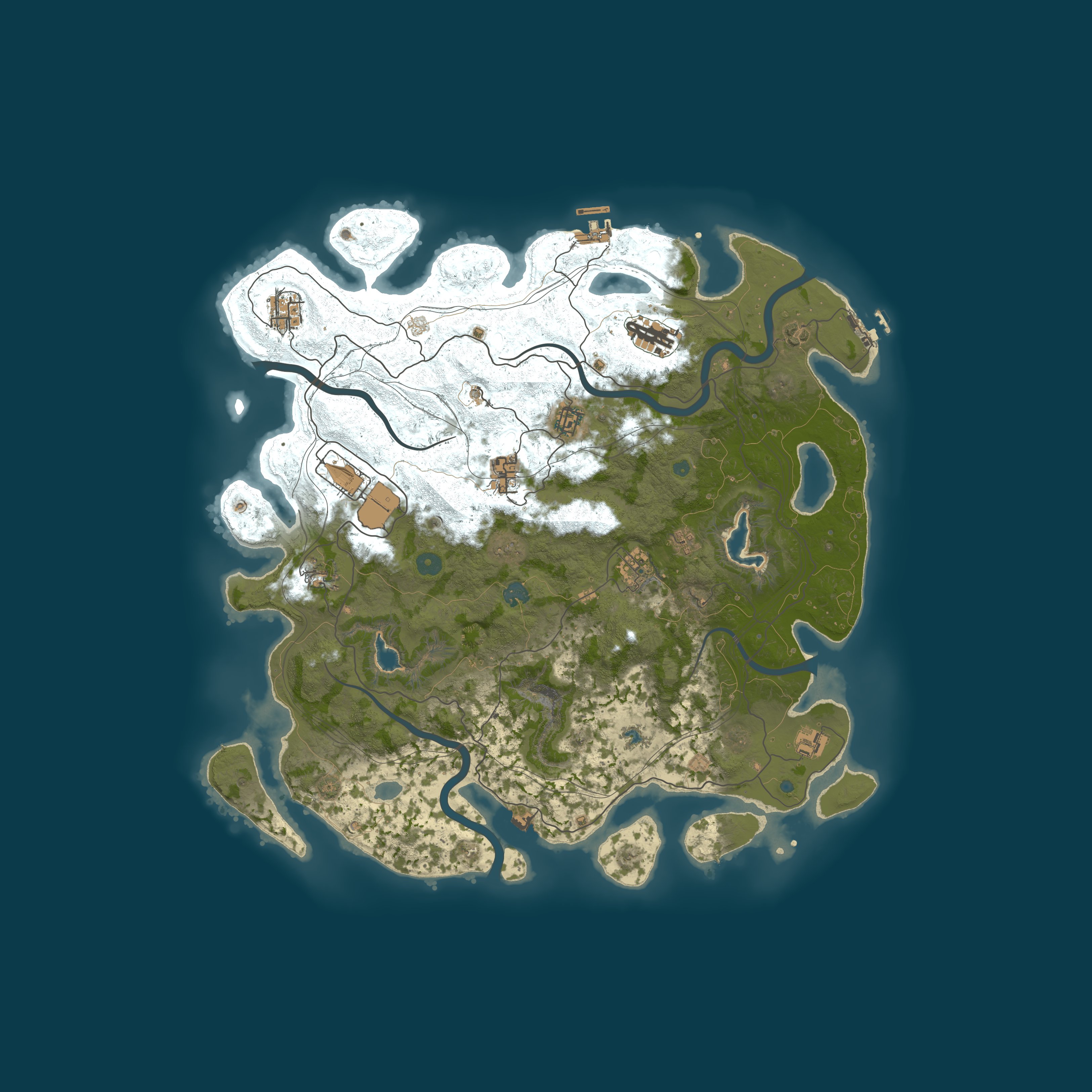 Map for Norway WestCoast 3X Solo Duo Trio