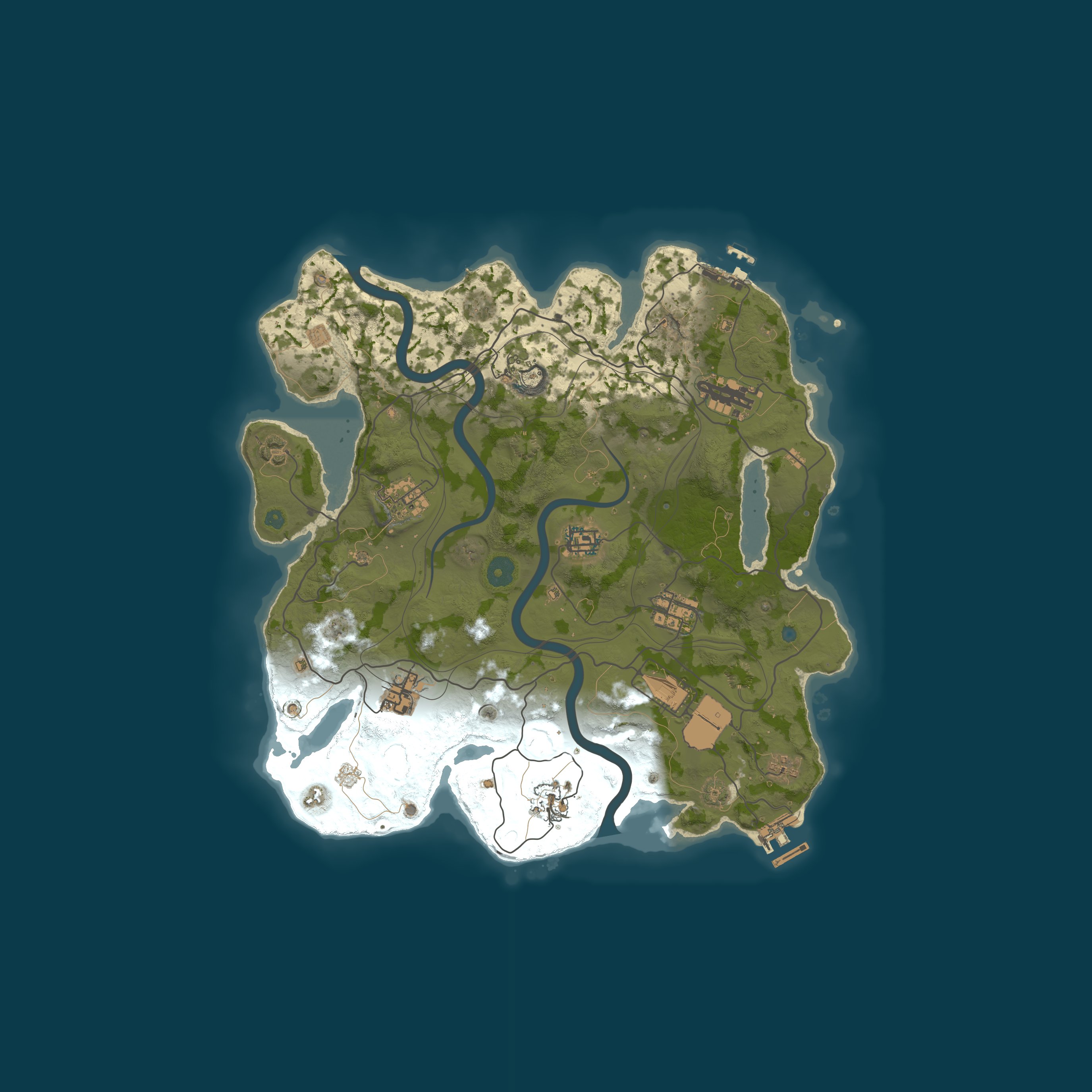 Map for ⦿【ICEFUSE】5X Echo (Solo/Duo|Shop|Kits|TP|Loot X5 WIPED)