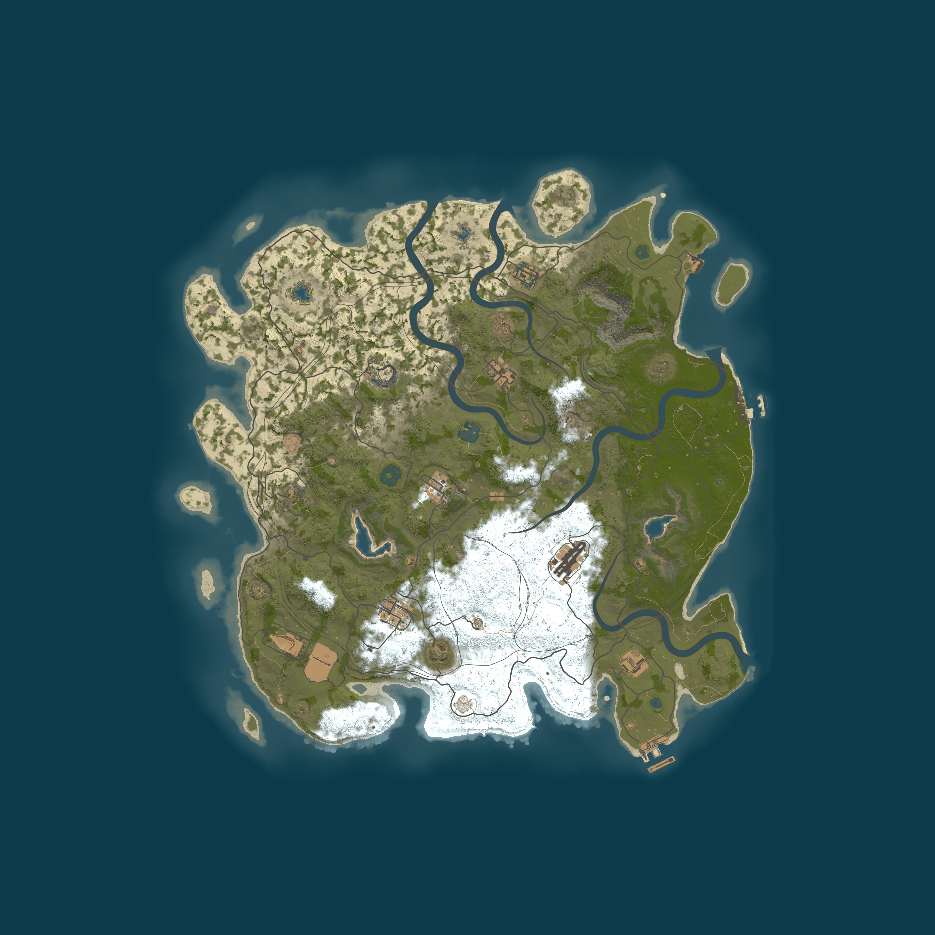 Map for EU RustNChill X10 | PvE | KITS | PURGE | BACKPACK | SKINBOX