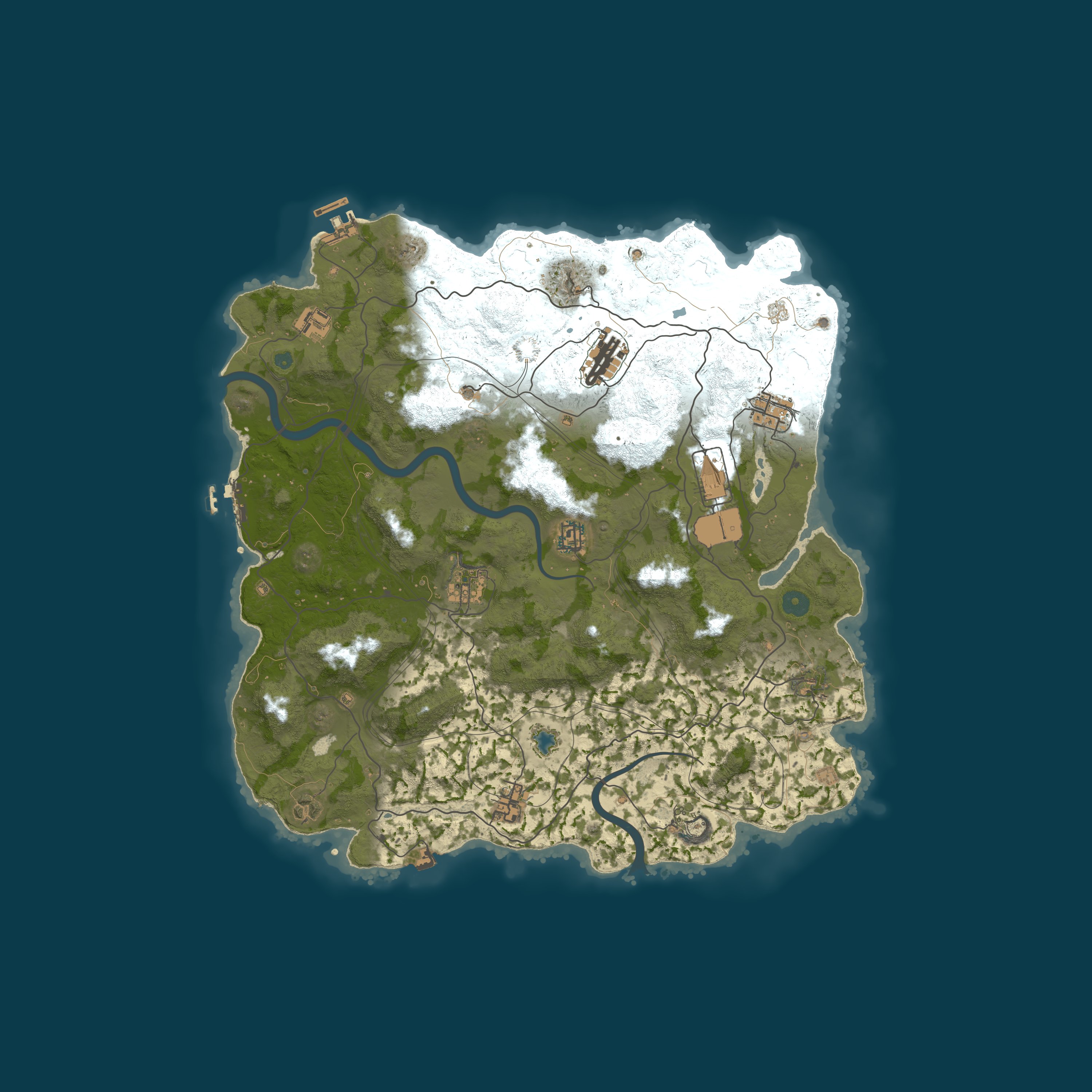 Rust map 4000/1337