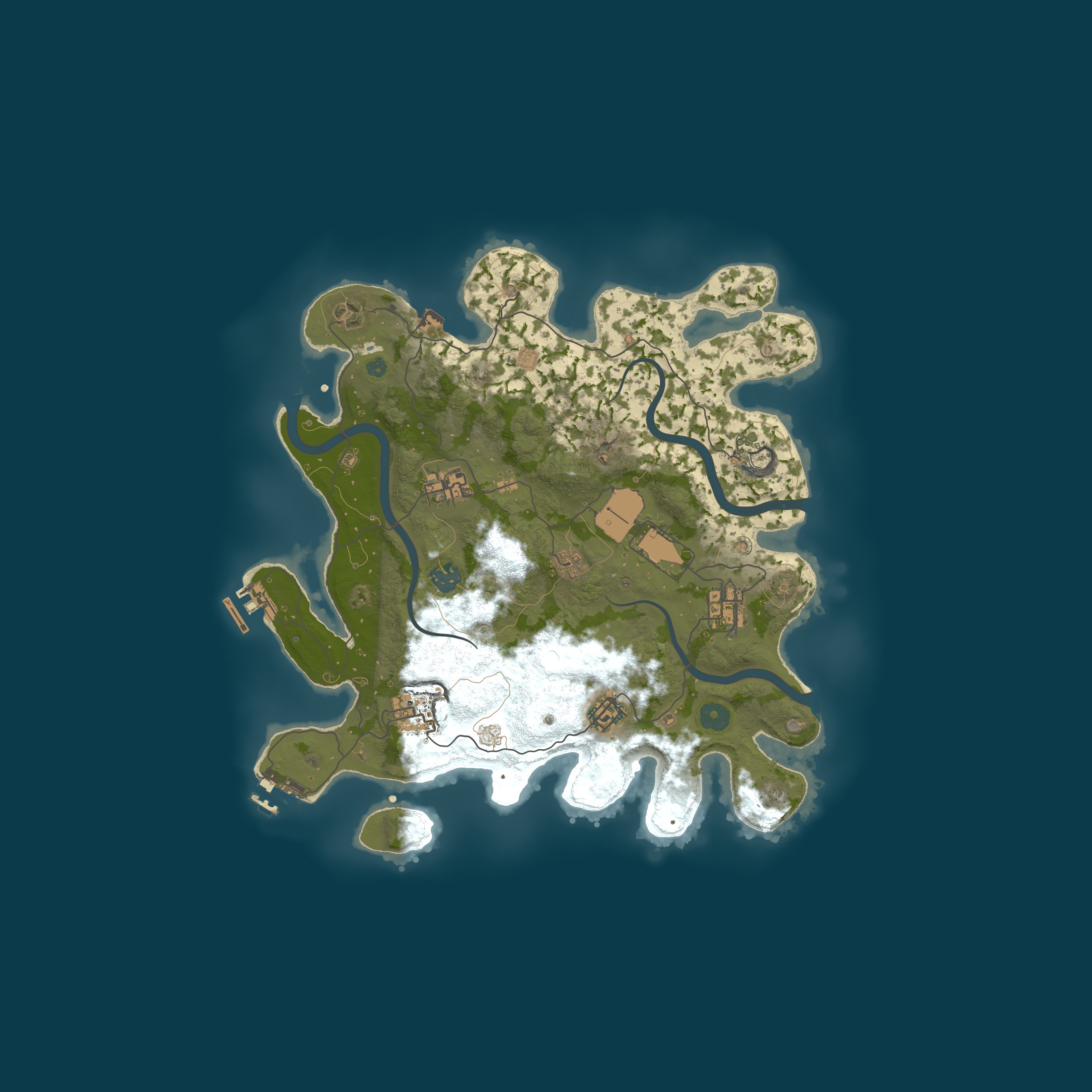 Map for [AU/NZ] TearBearGaming PvE  | 1000x|BP Unlocked