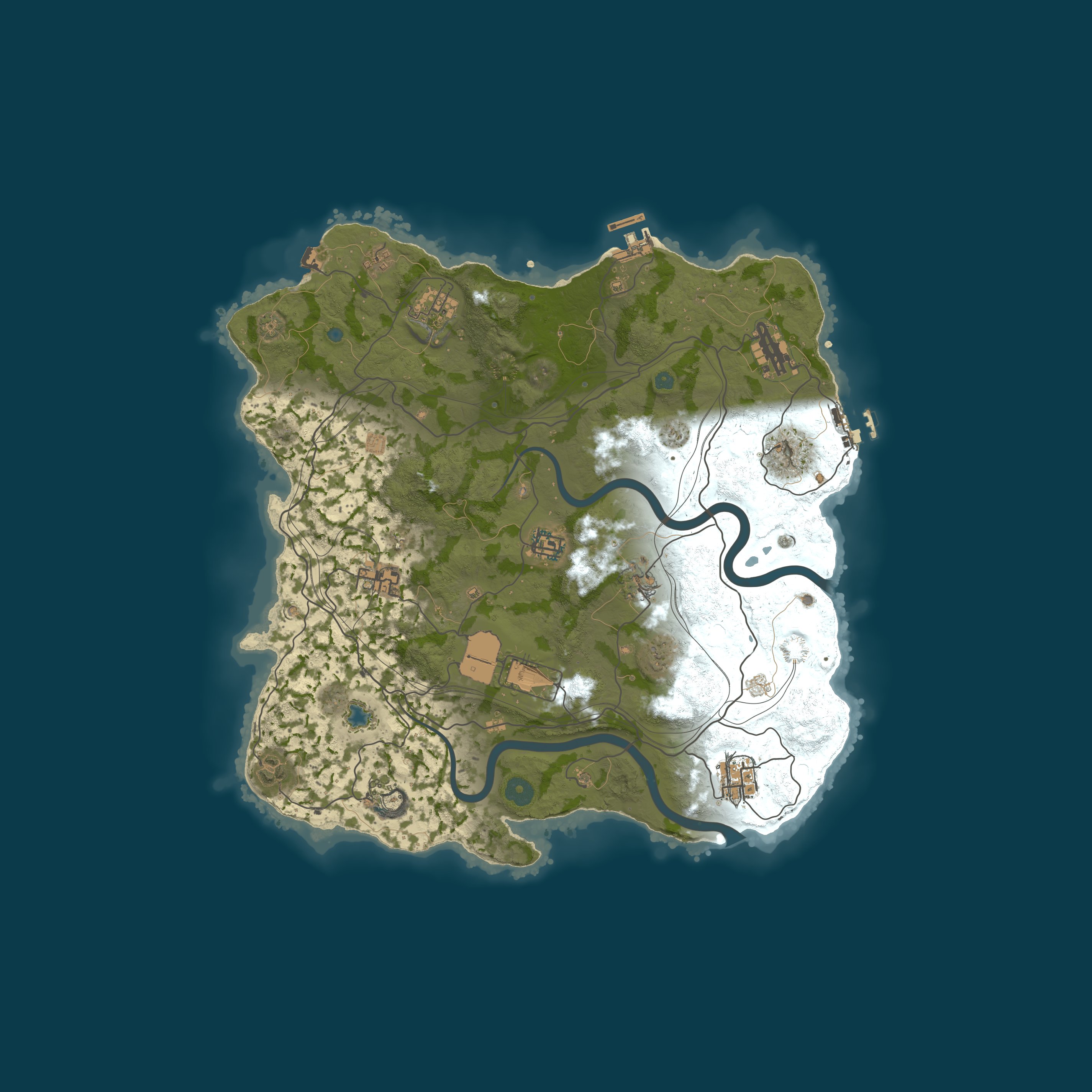 Map for WEREWOLF GAMING.CO 3x Solo/Duo/Trio/Quad/Max 5|Loot x3|WIPED
