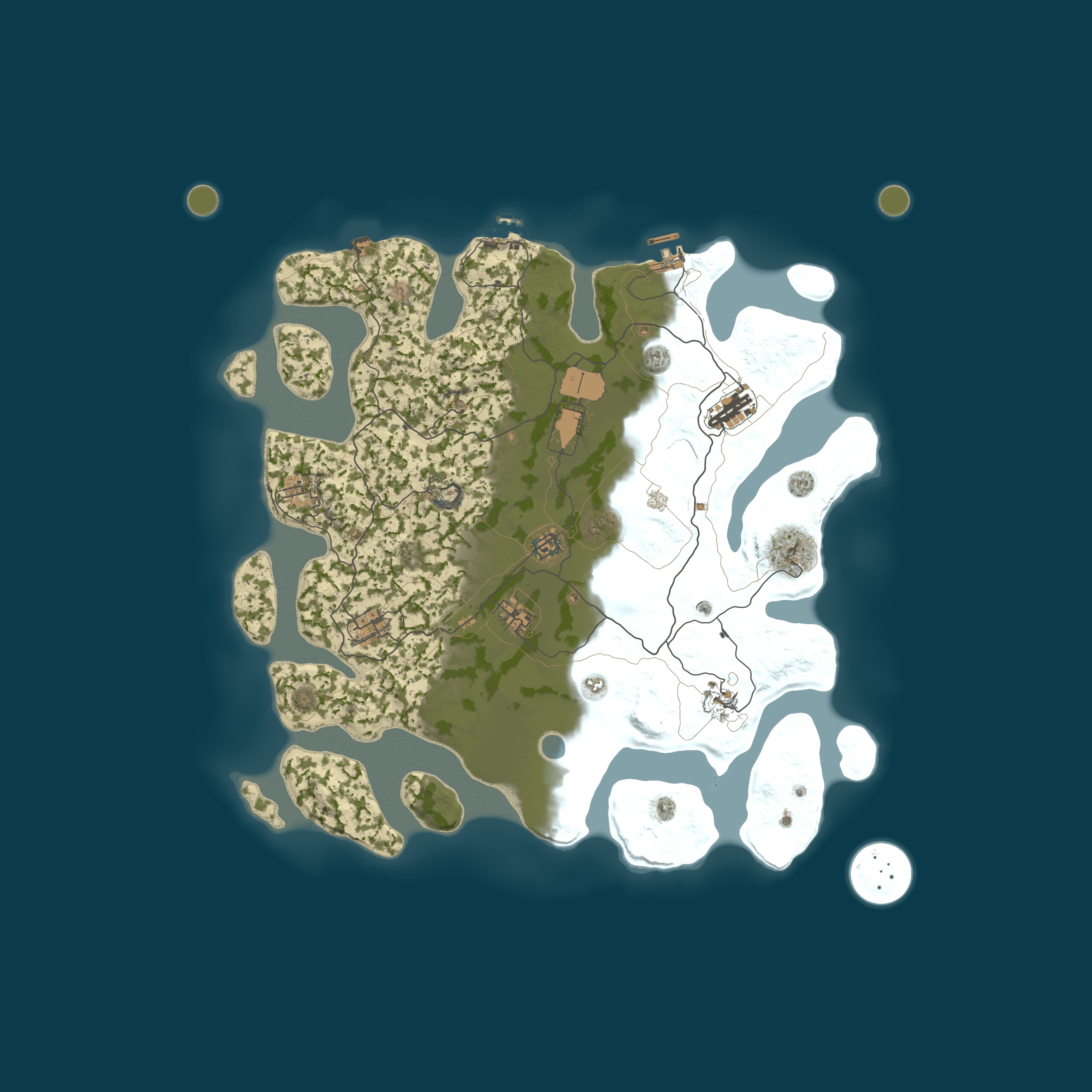 Map for Vital Rust - EU 10x | No BPs | Kits | Clans