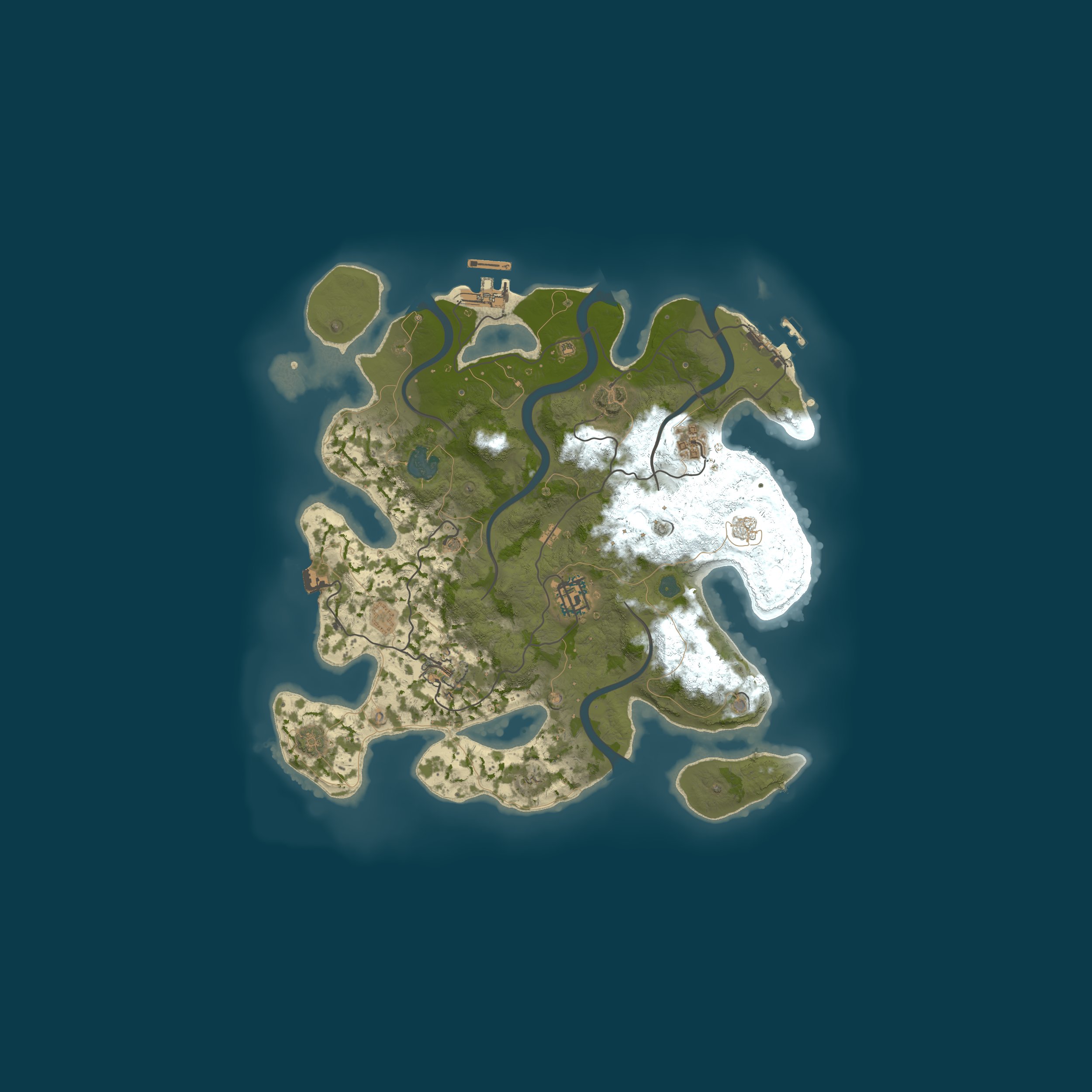 Map for Thirsty Beaver|2x Gather|No BPs|MyMini|SkinBox|No Decay