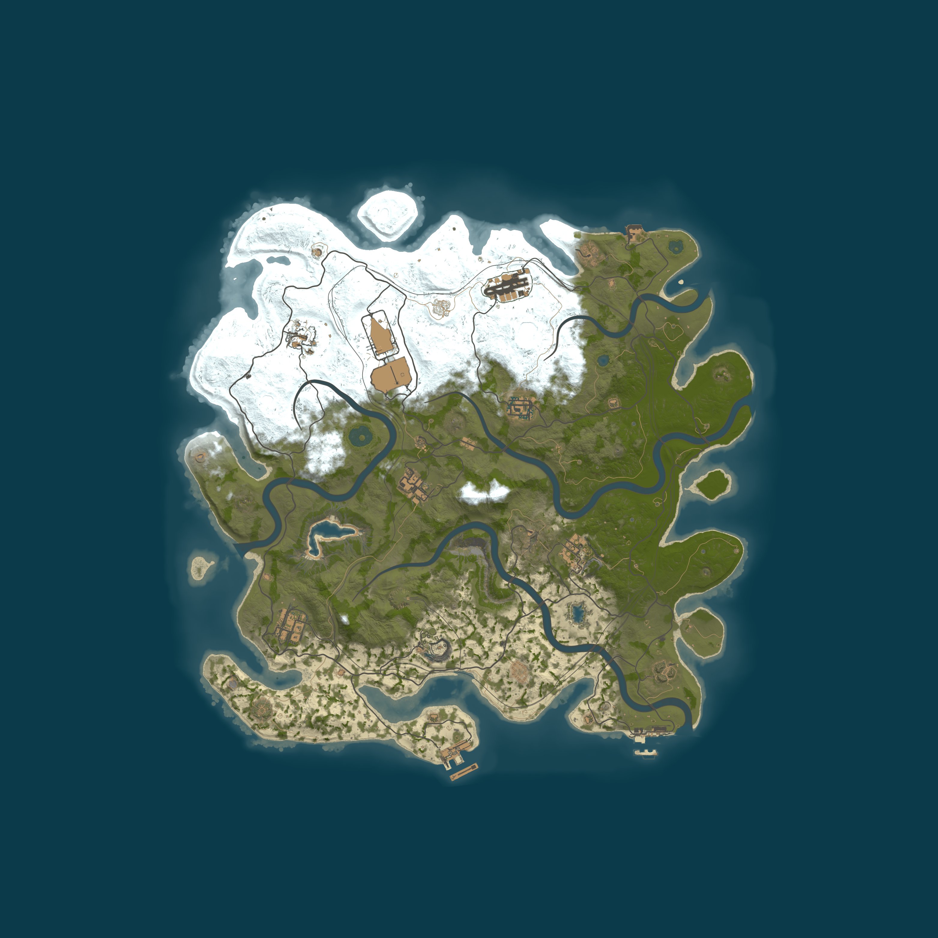 Карта сервера