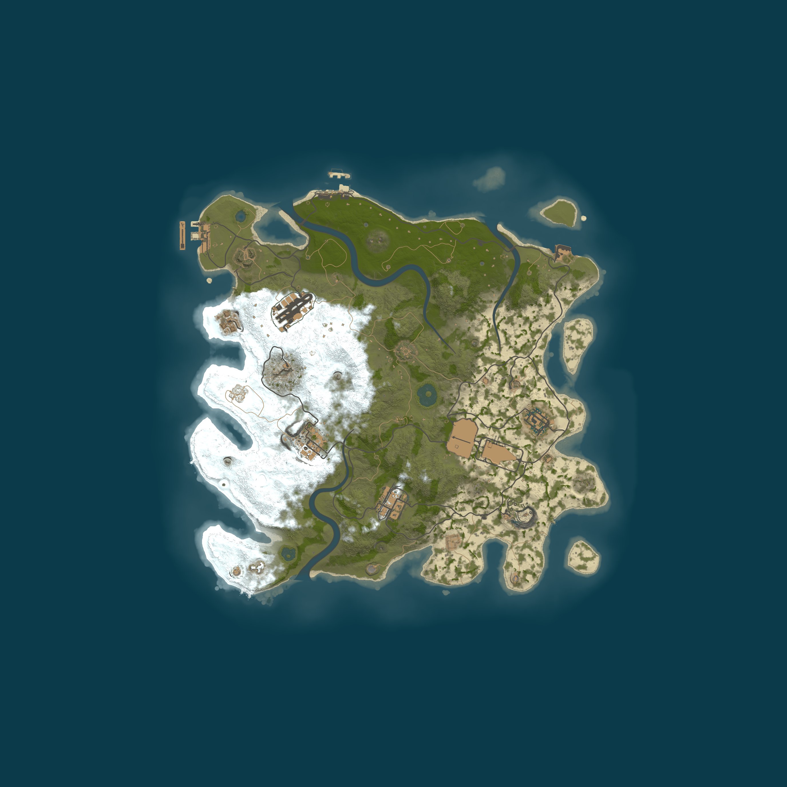 Карта сервера