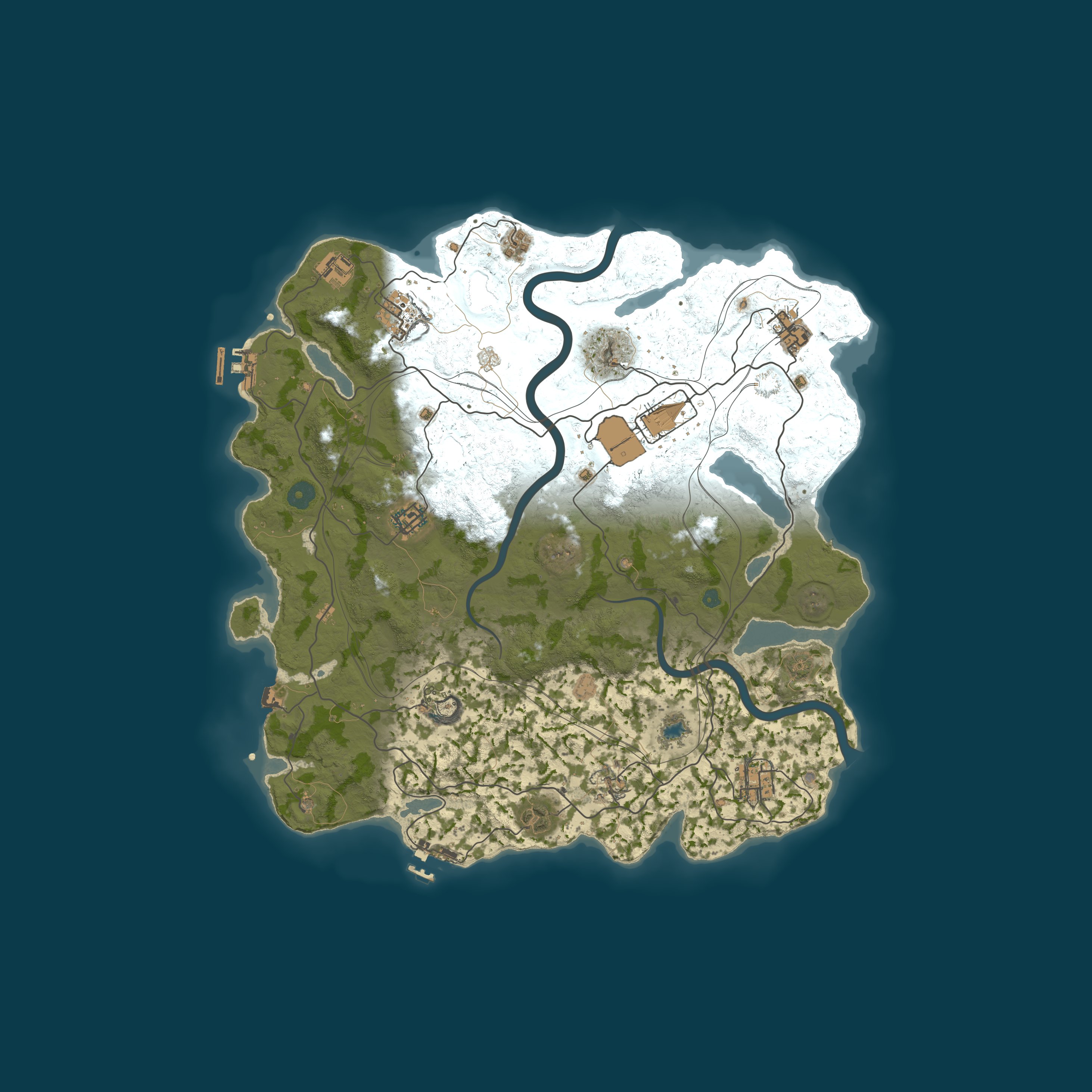 Rust map 3850/1337