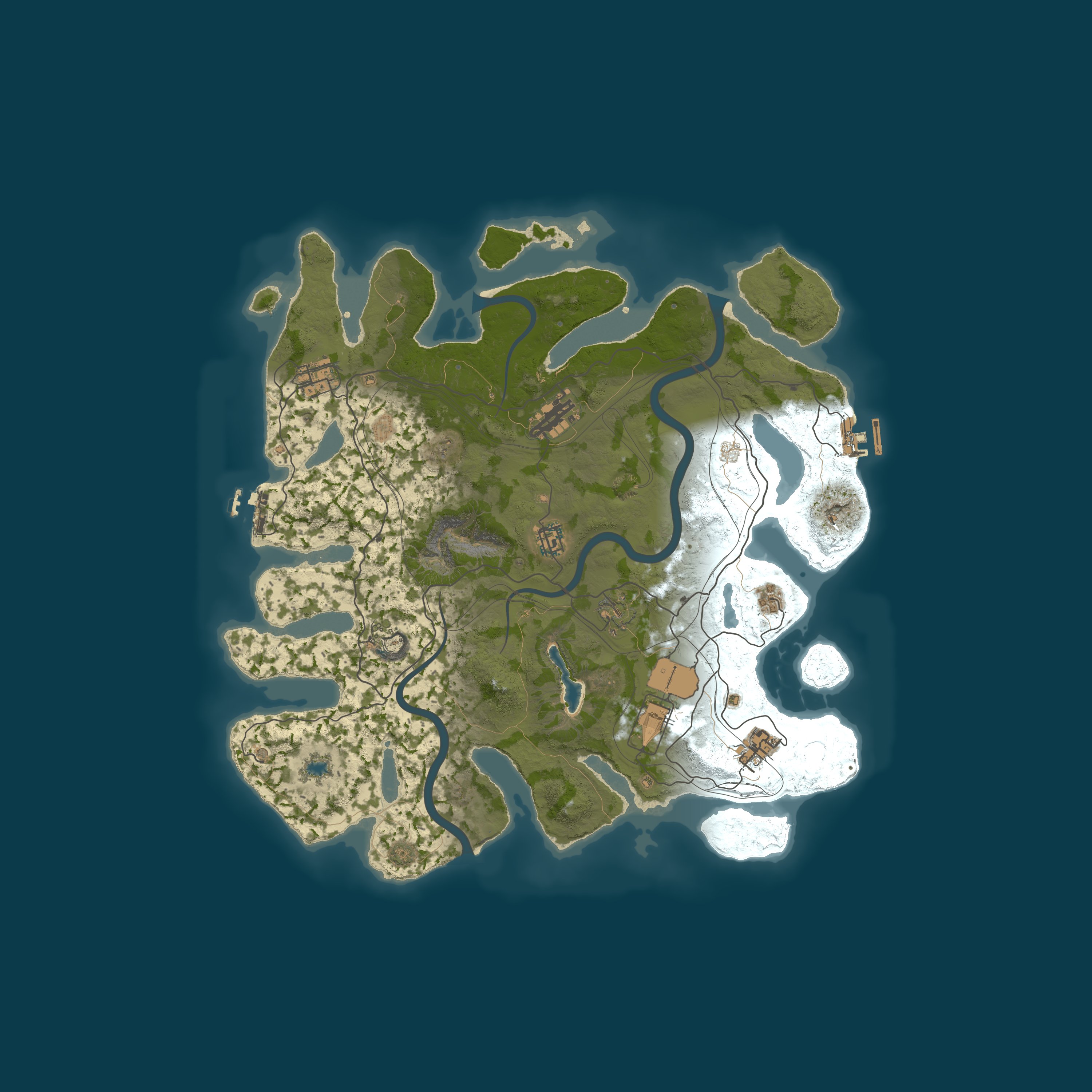 Map for No Rules - 10X Kits | Drugs | Shop | Skills | Loot+ | Girls