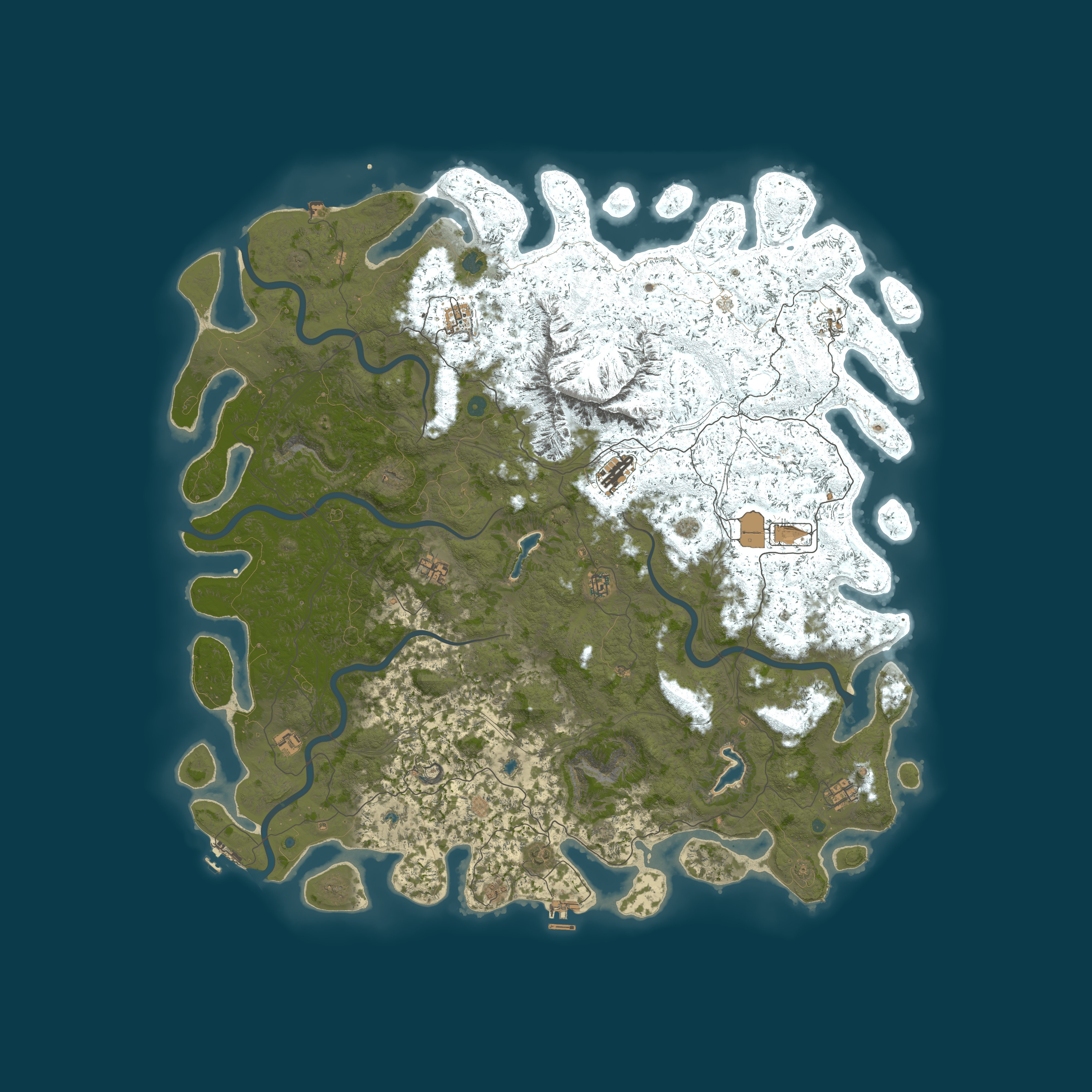 Procedural Map, size 6000, seed 1310891532