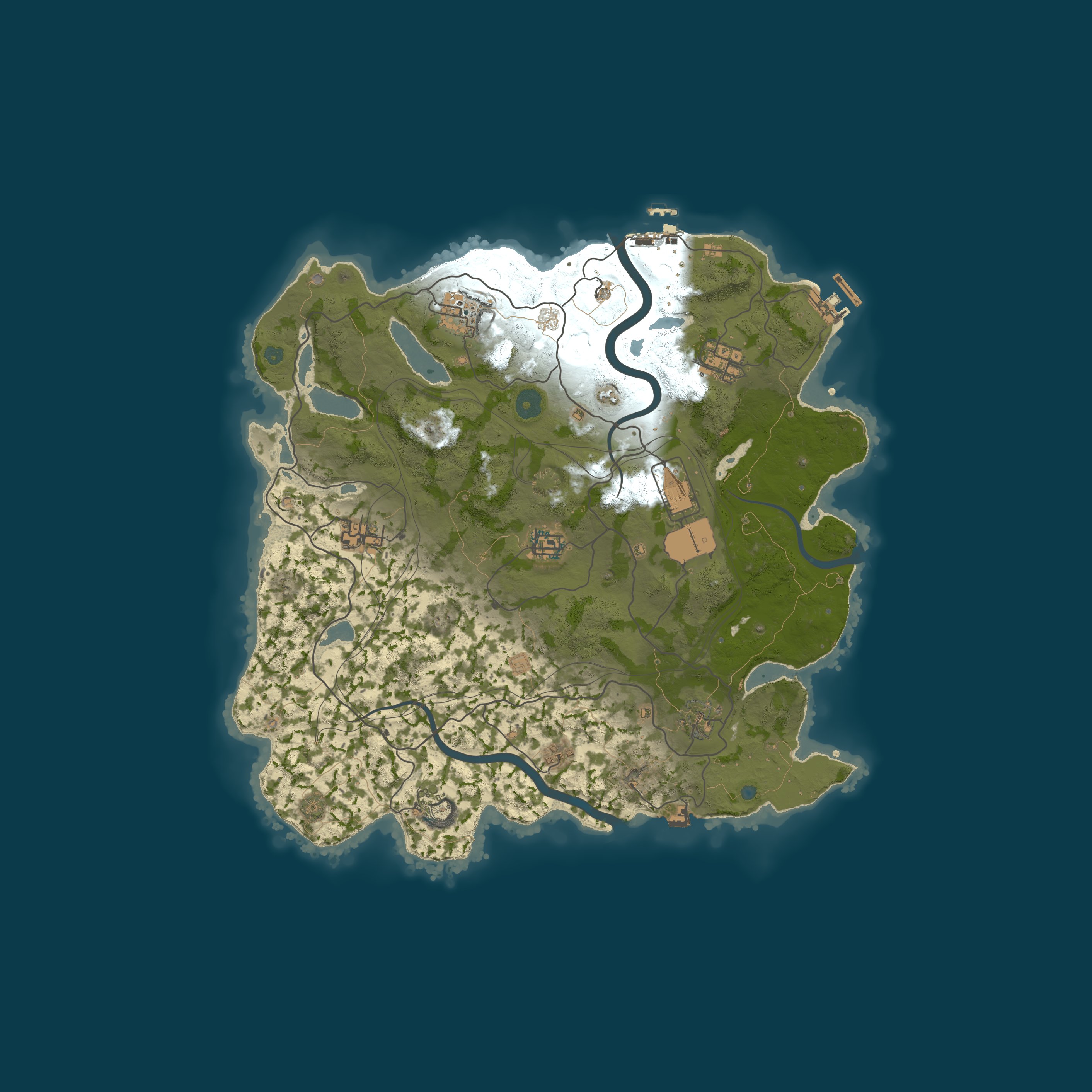 Rust map 3650/1337