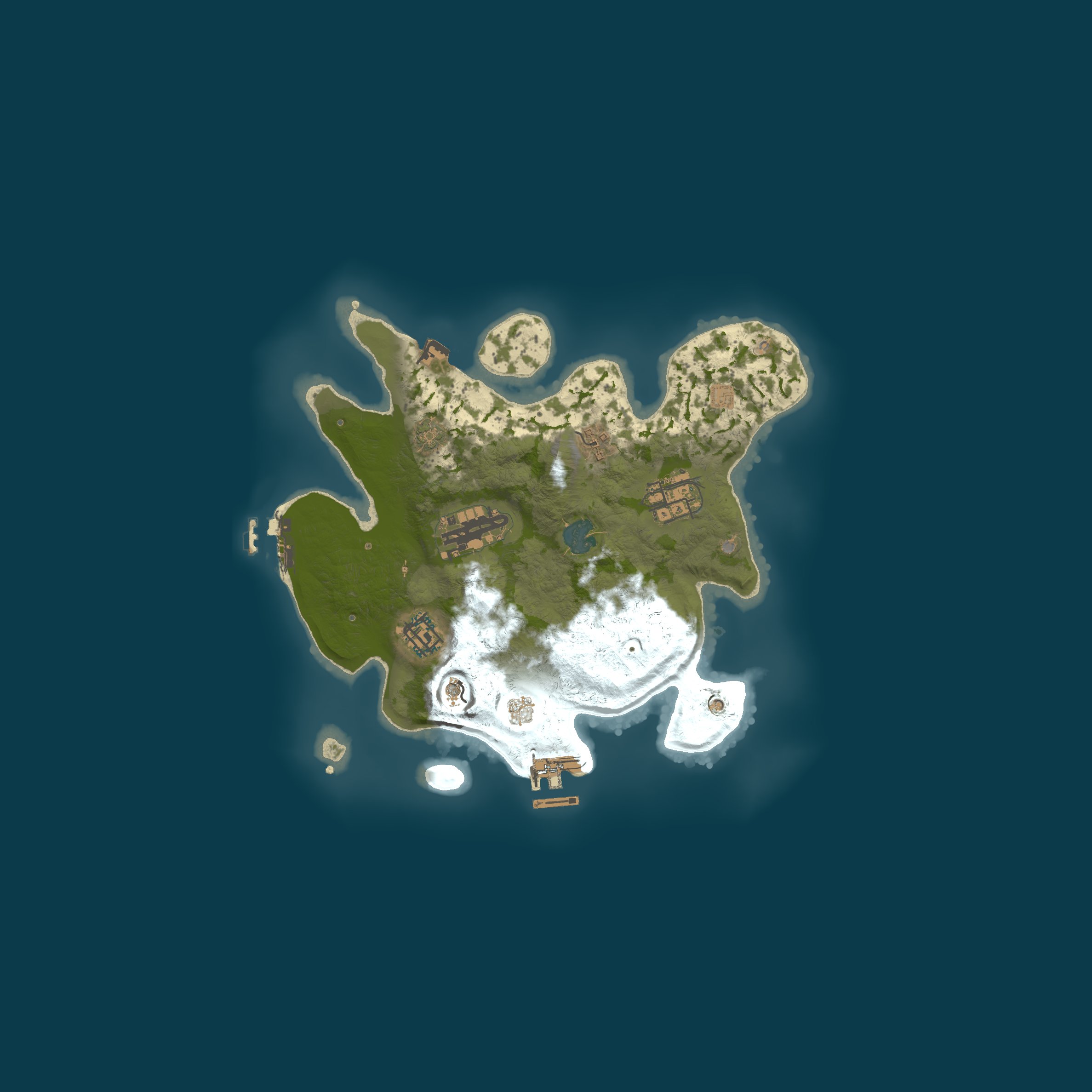 Карта сервера