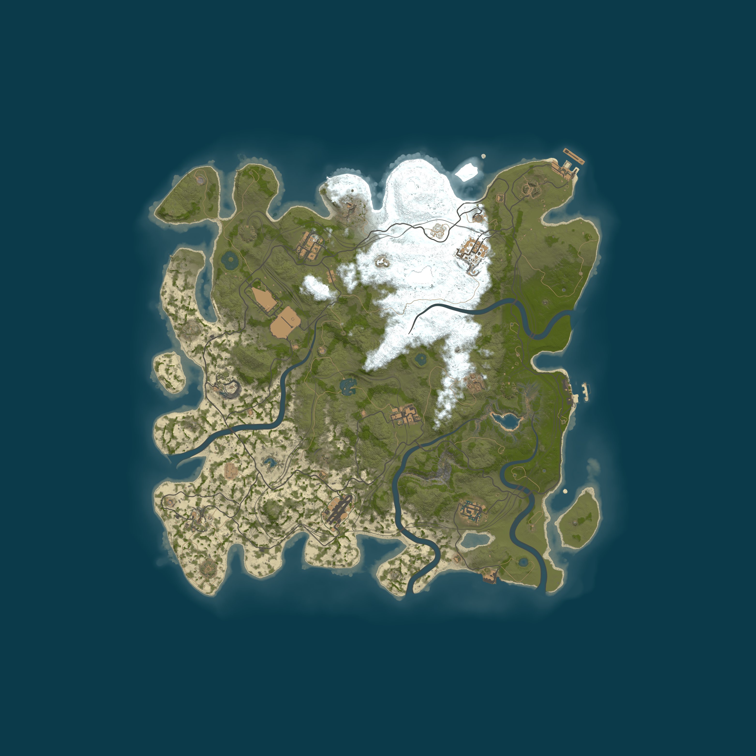 Map for #6[坚果]5X Solo/双人/萌新/养老/月清