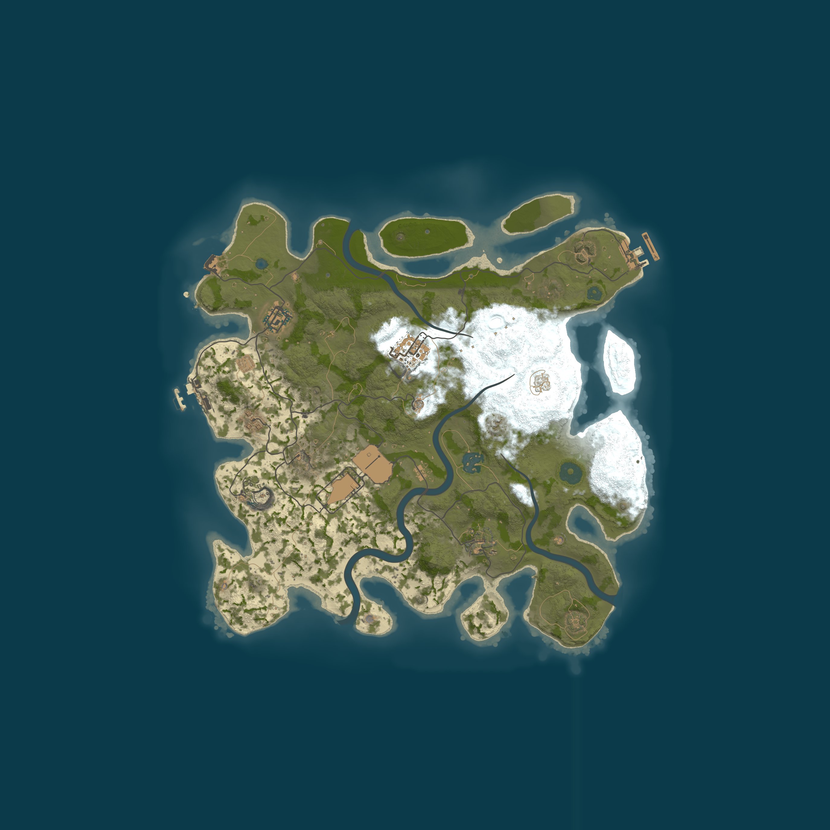 Карта сервера