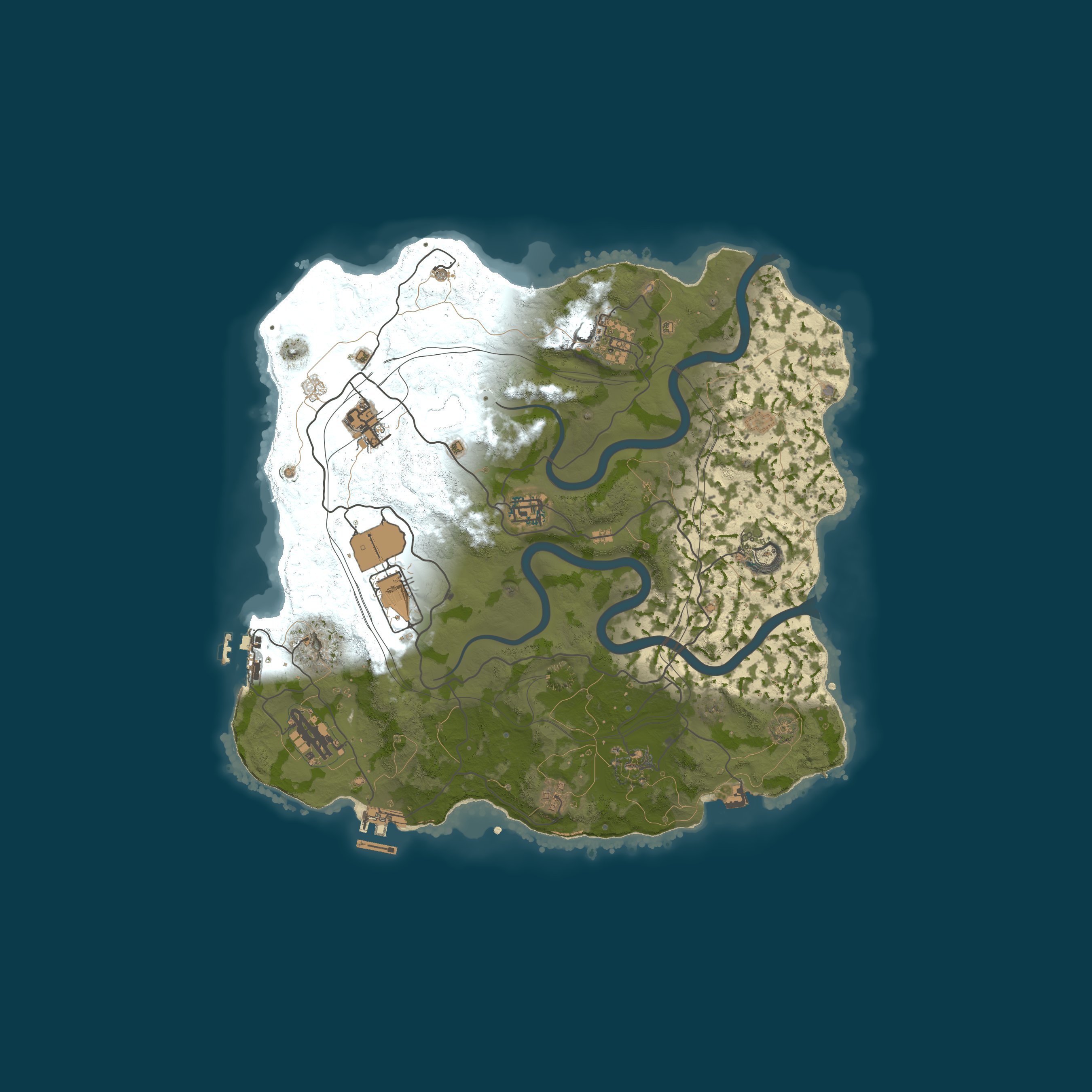 Map for WARBANDITS.GG EU 10X No BPs Loot++|PvP|MyMini|Shop|Noob Friendl
