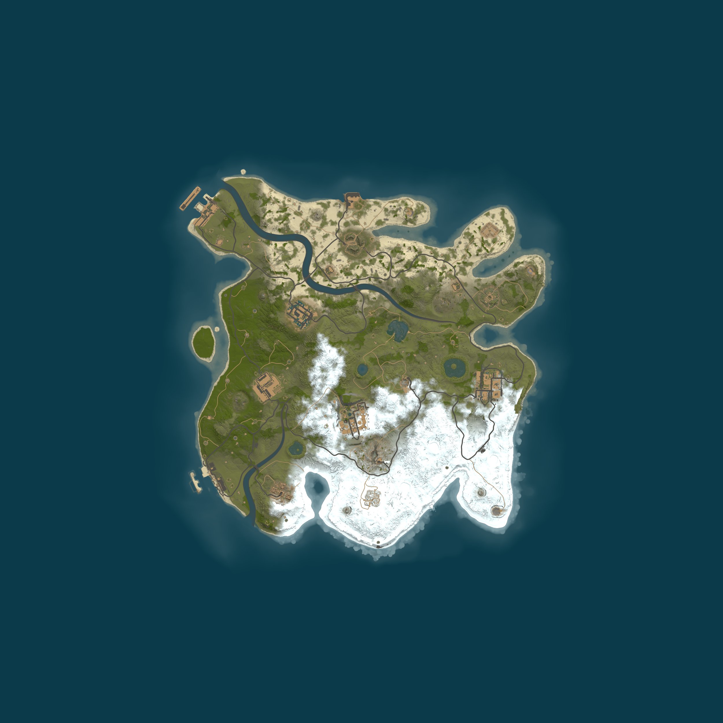 Map for ZERO SLEEP x500
