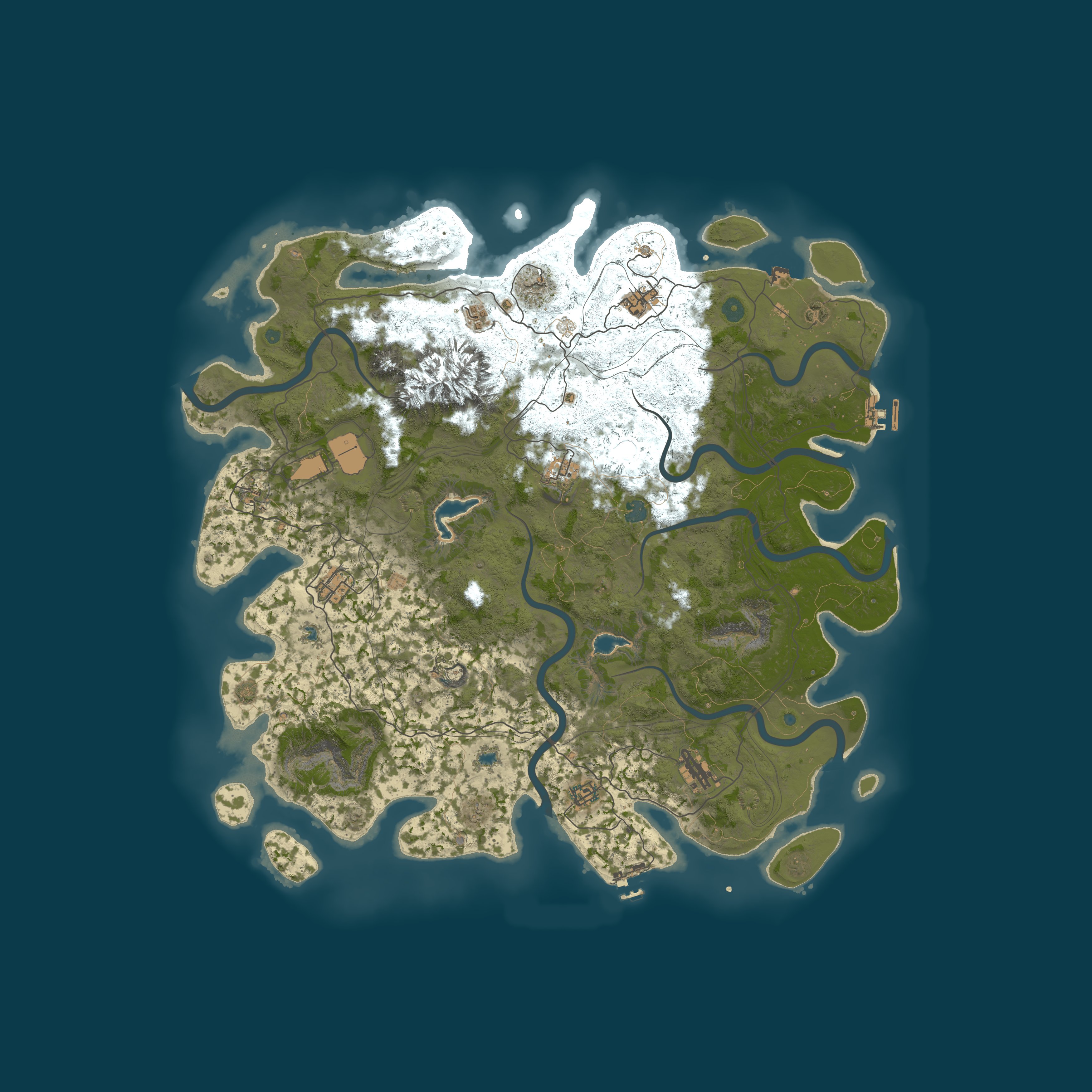 Карта сервера