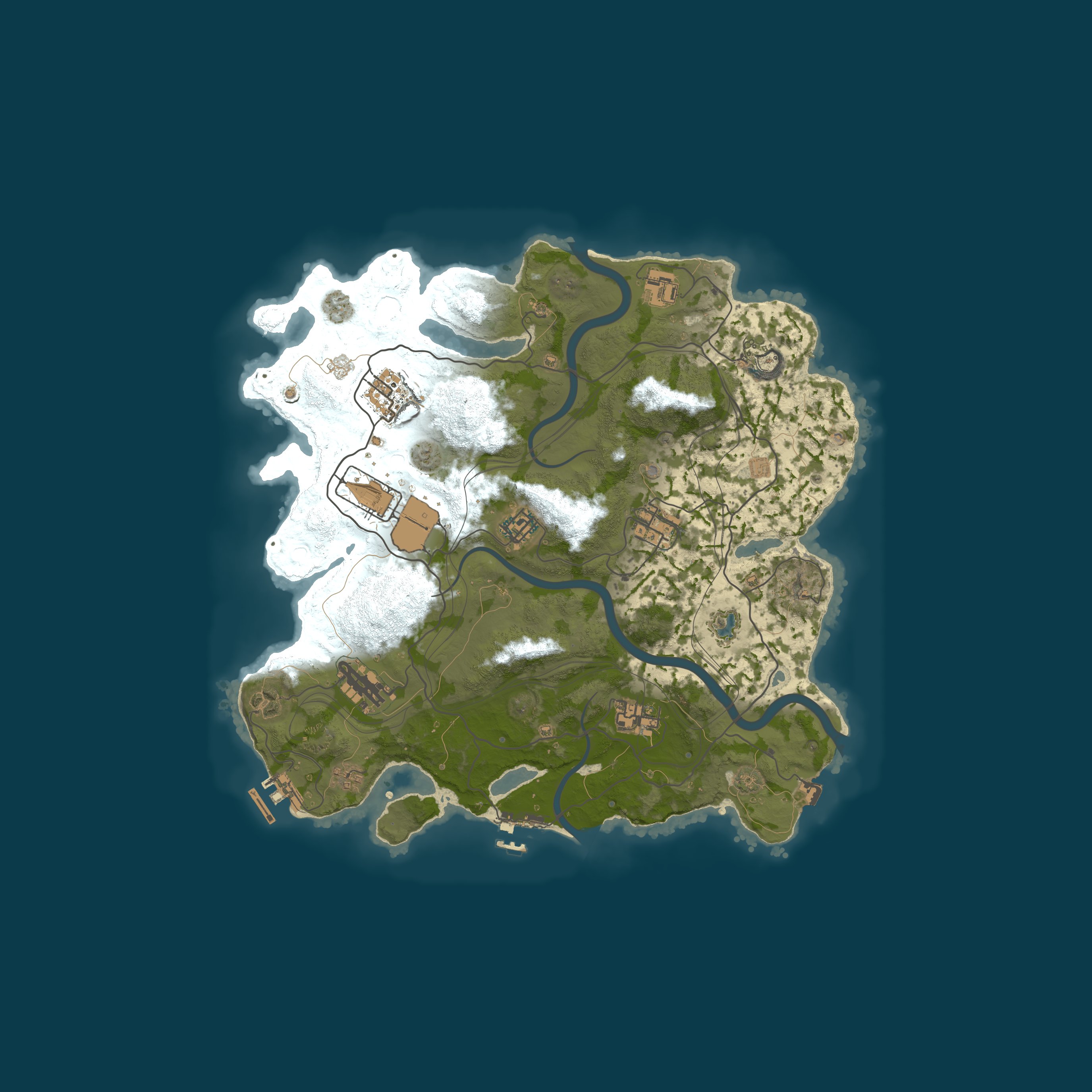 Rust map 3500/1337