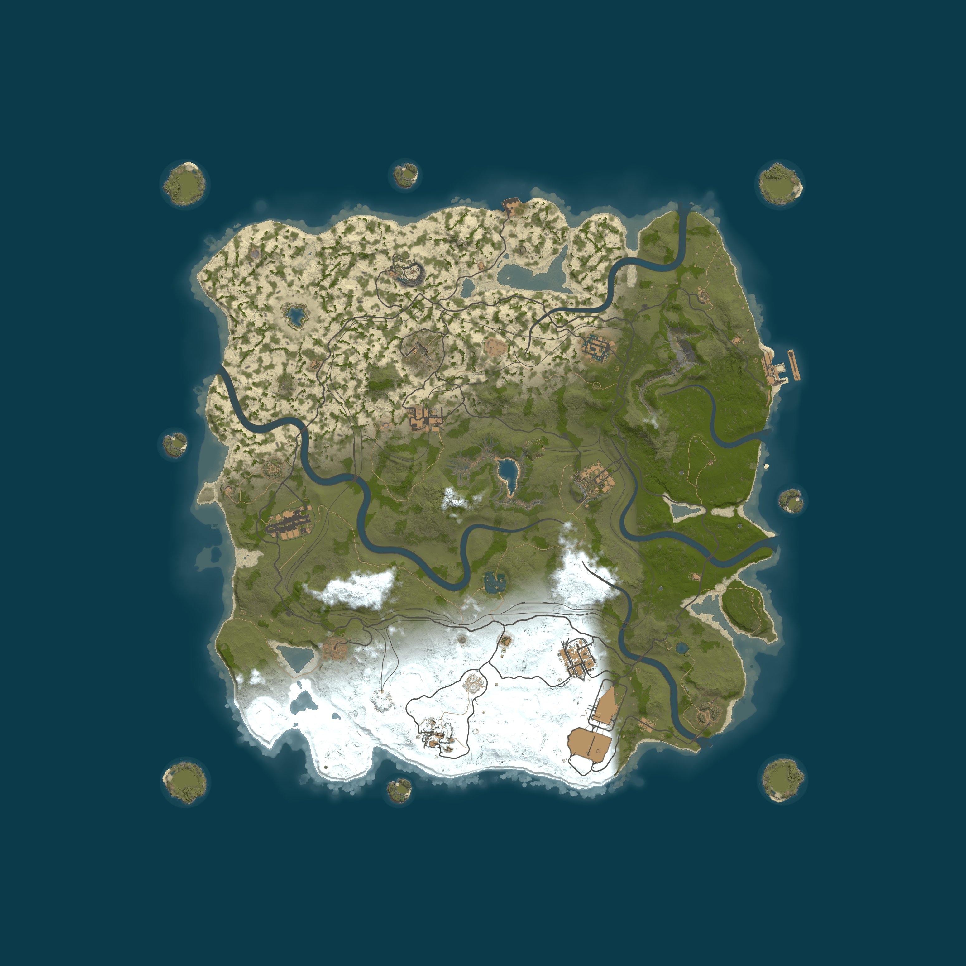 Map for [EU] Salvaged-Life | PVE | NPC | ZOMBIES |