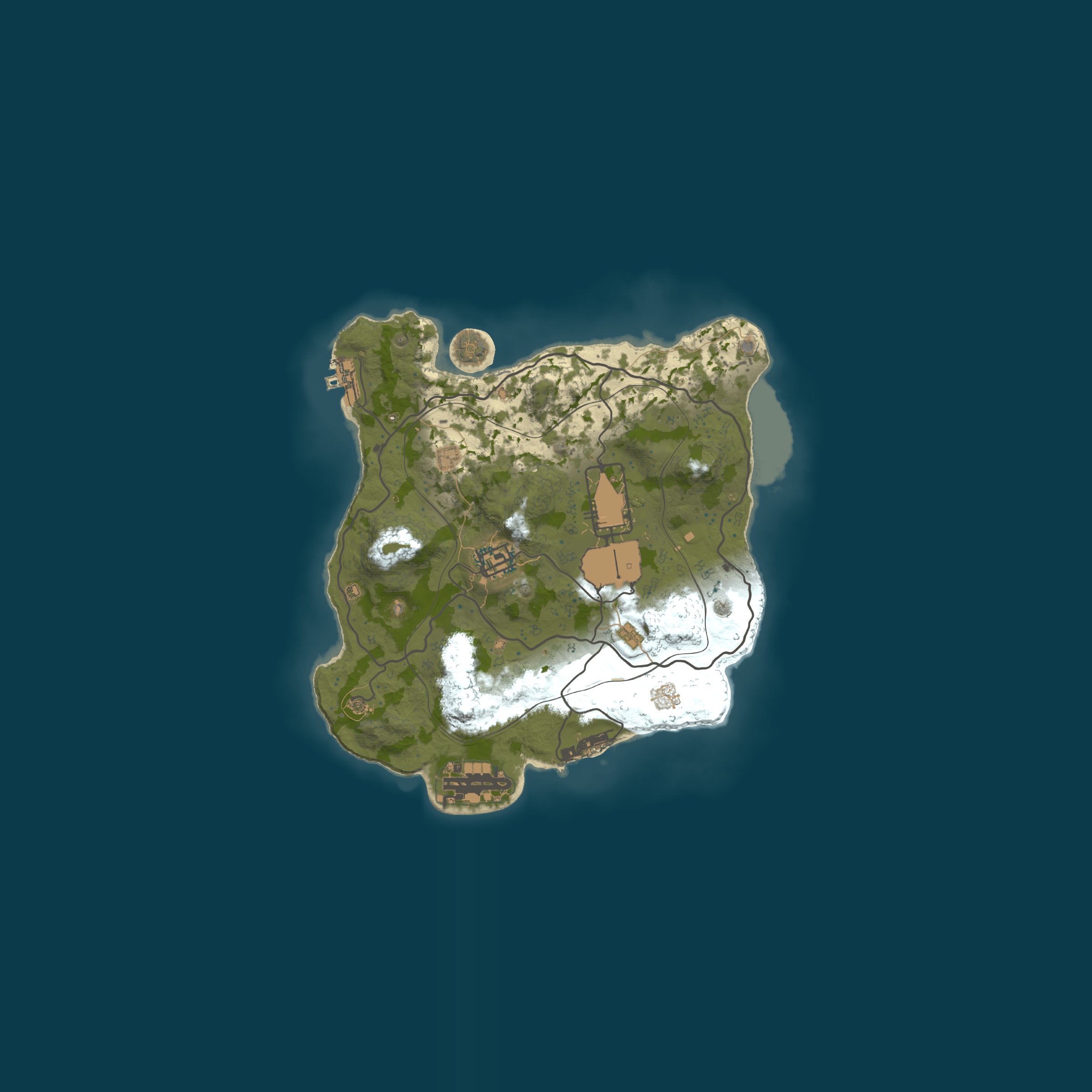 Map for Rustatic 3x Solo/Duo/Trio/Quad | Shared BPs
