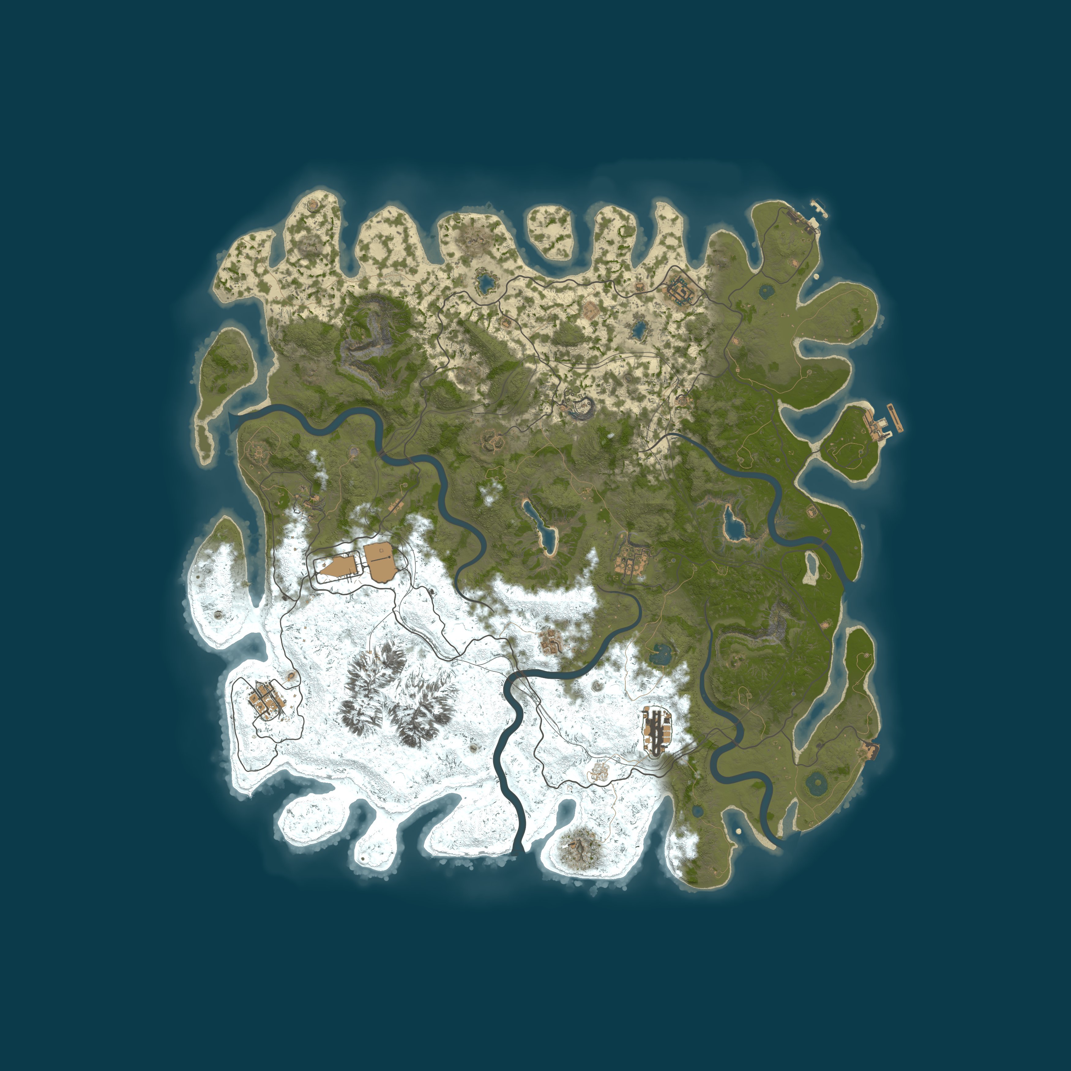 Карта сервера