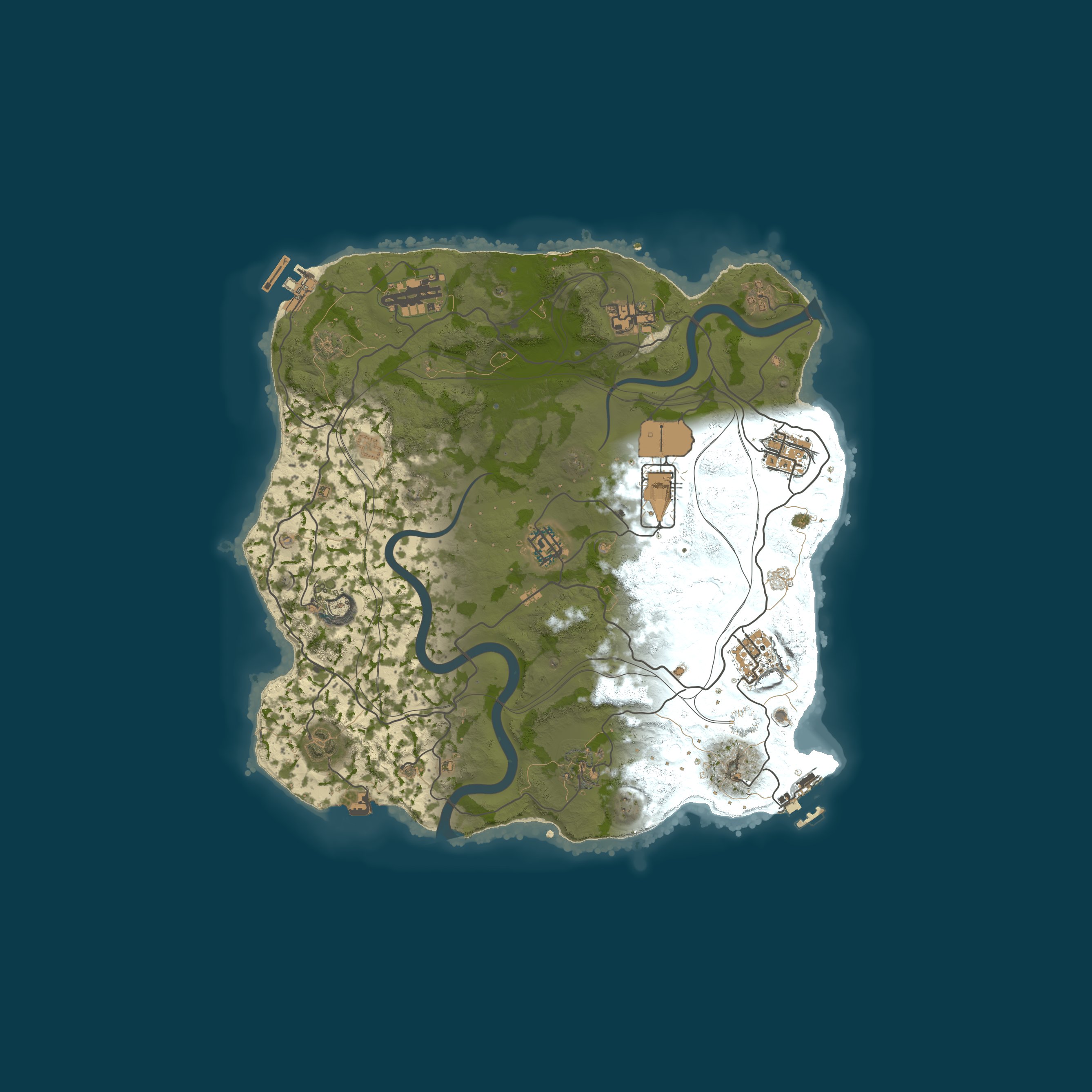 Map for Vegan-3X [EU/TR] Solo/Duo/Trio┃New Wipe┃