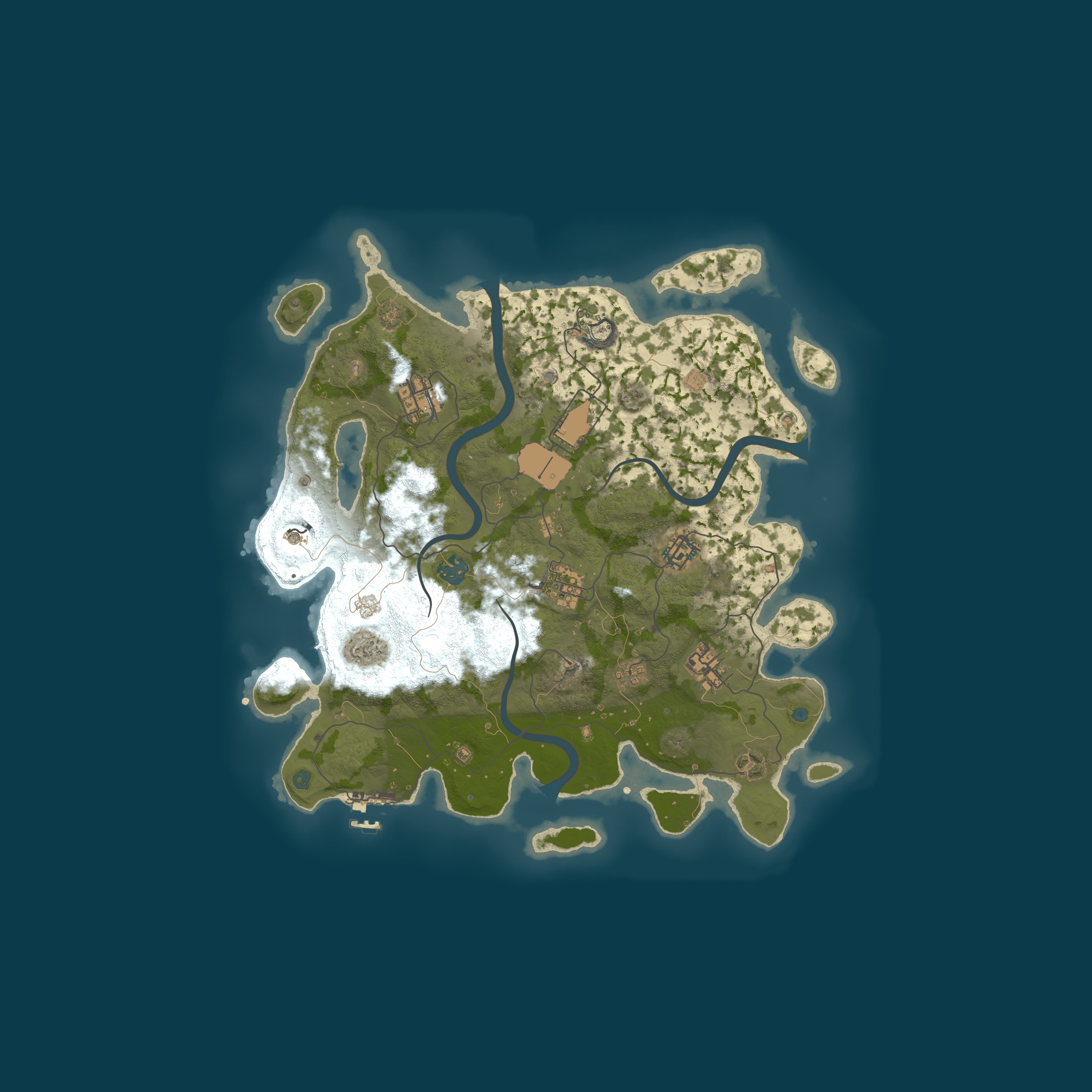 Map for RUSTONIK2 Vanilla X2 Wipe 18.03