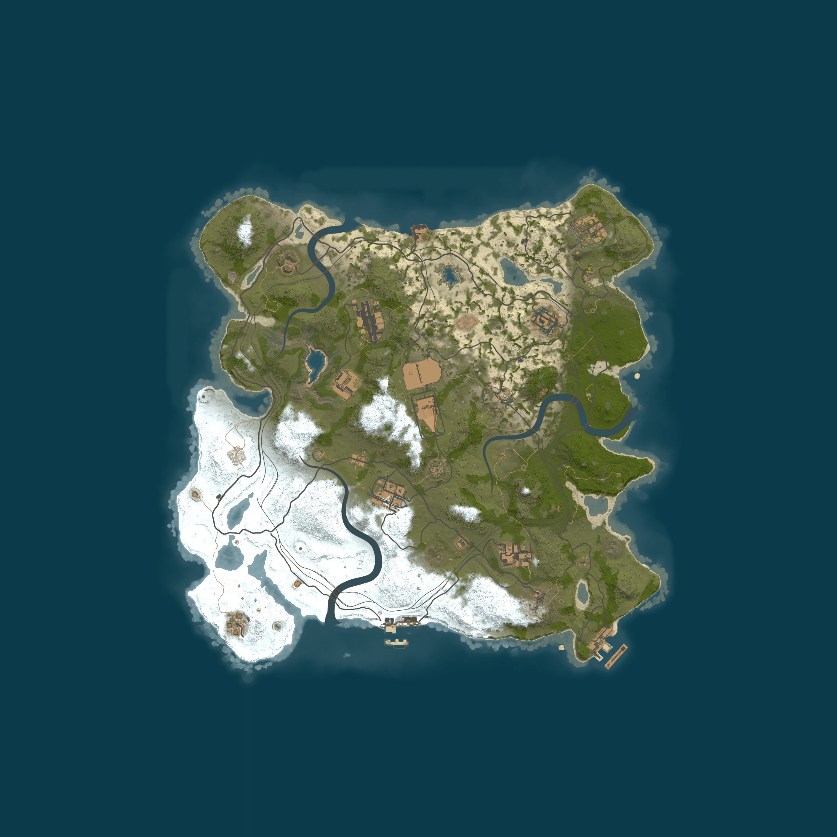 Rust map 3650/1337
