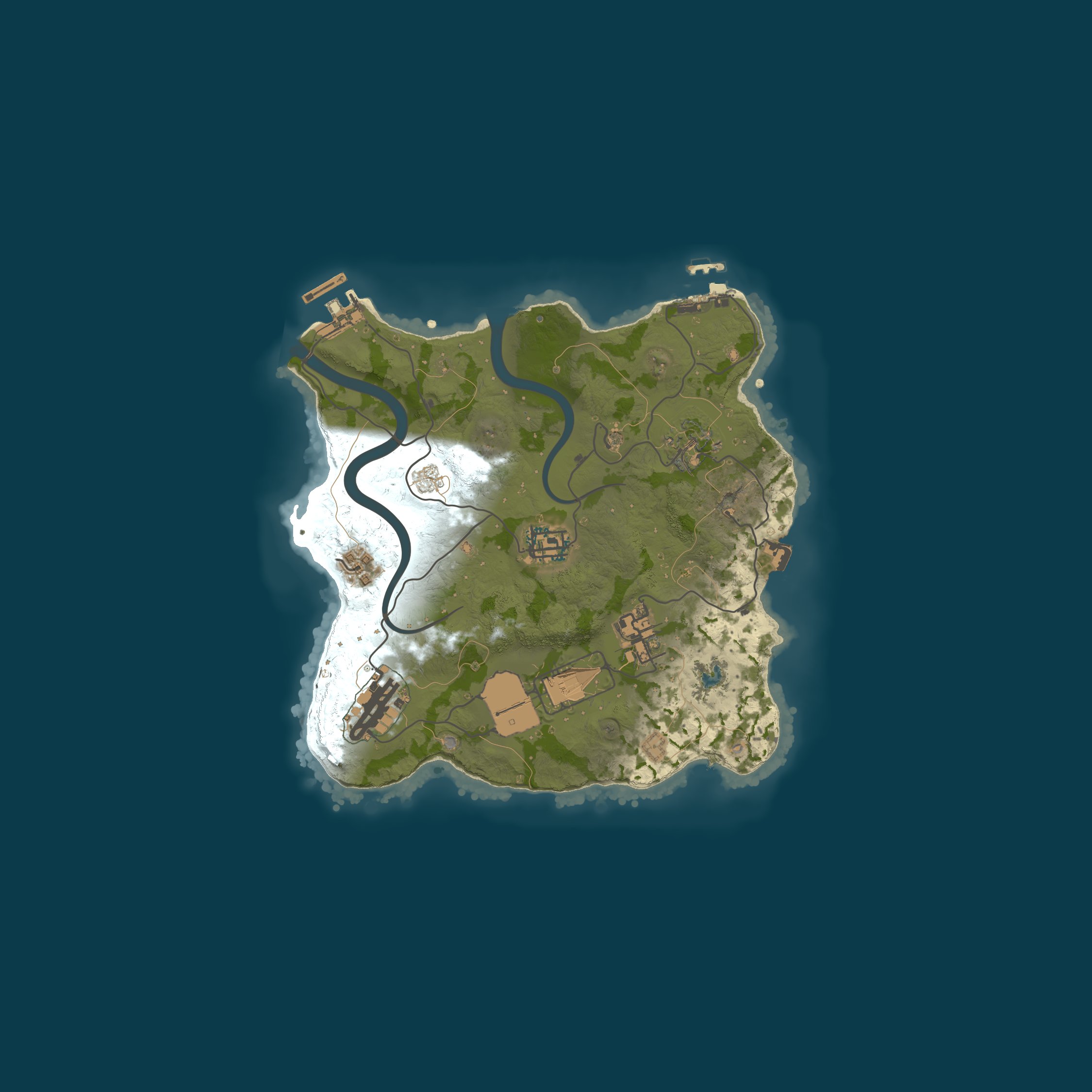 Rust map 2500/1337