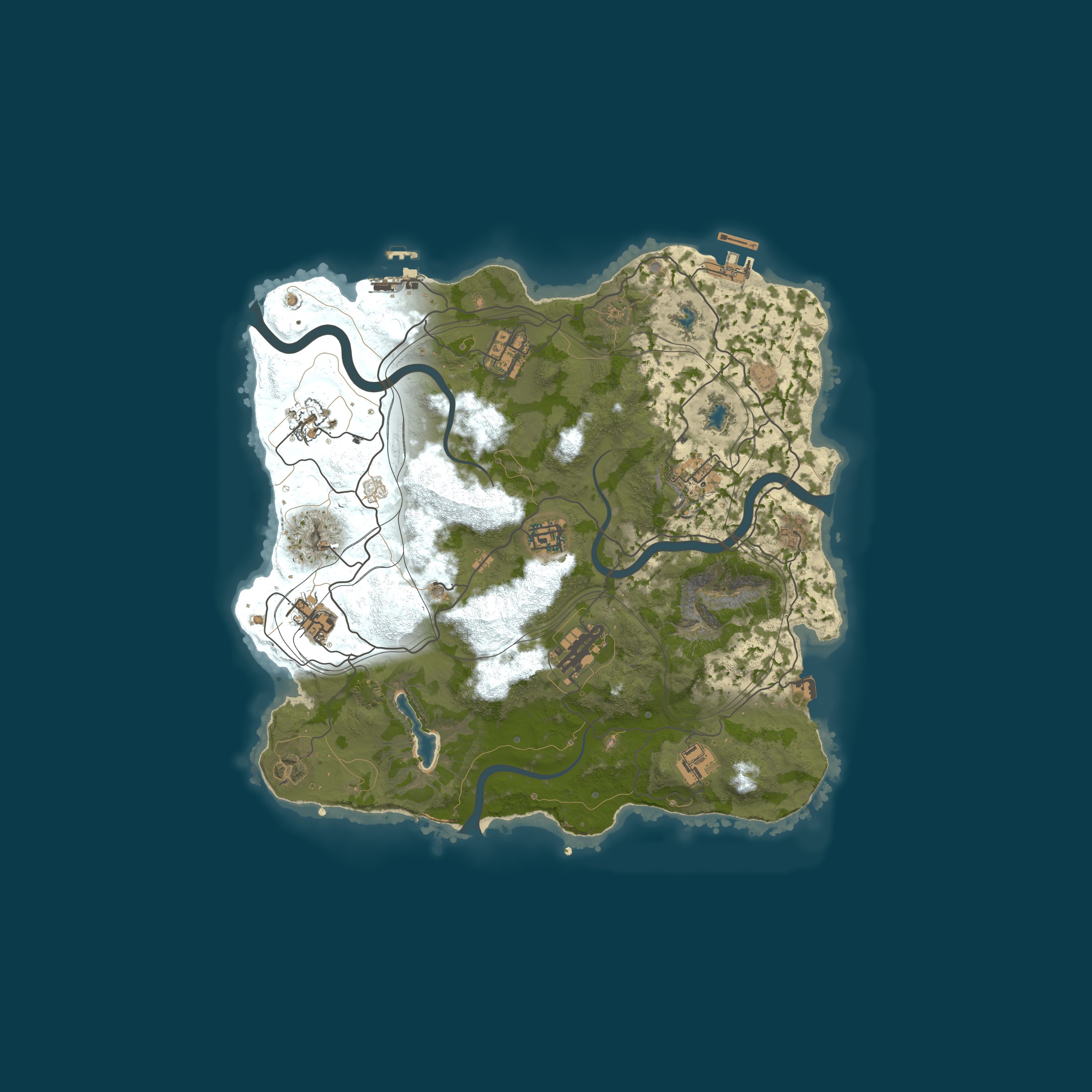 Rust map 3300/1337