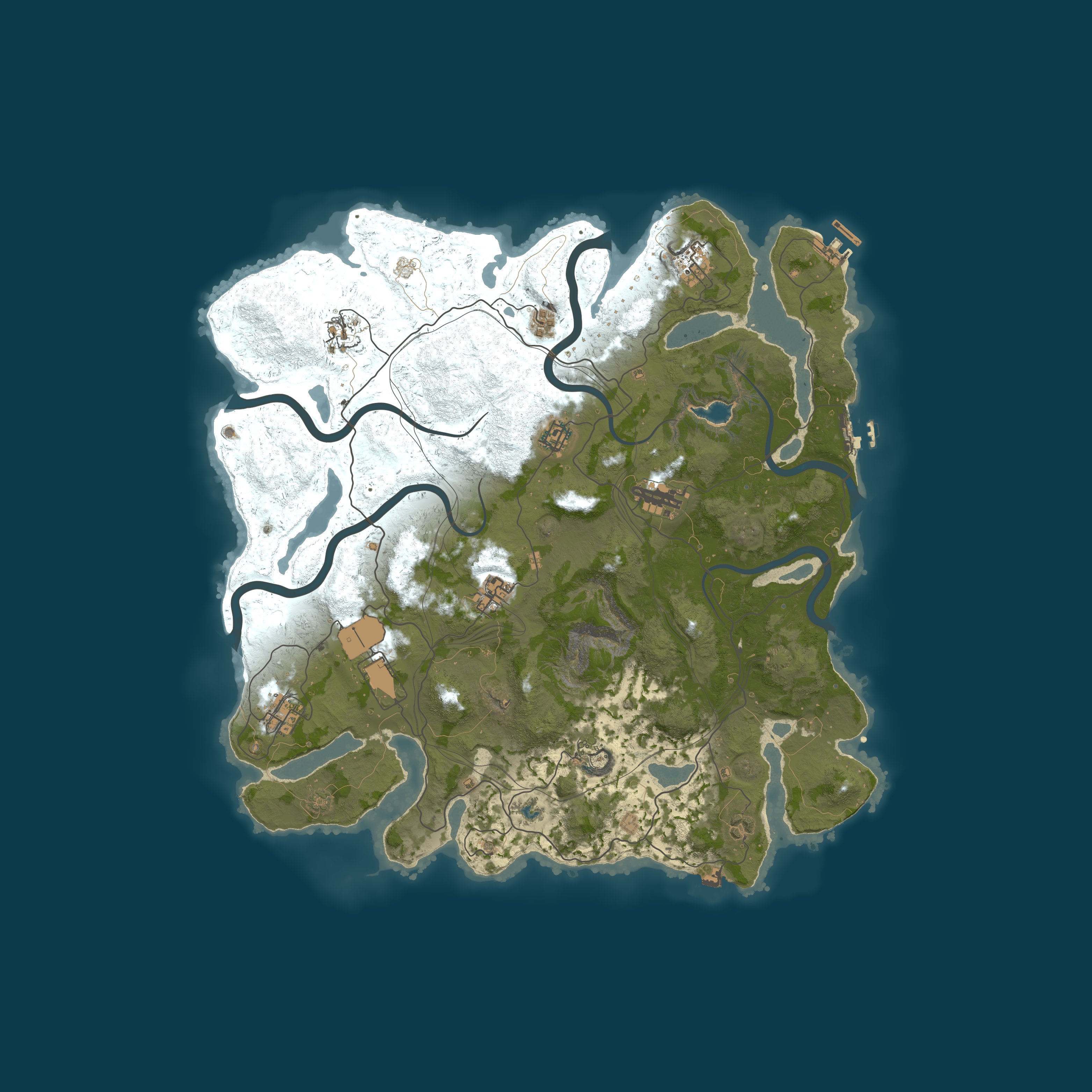 Карта сервера