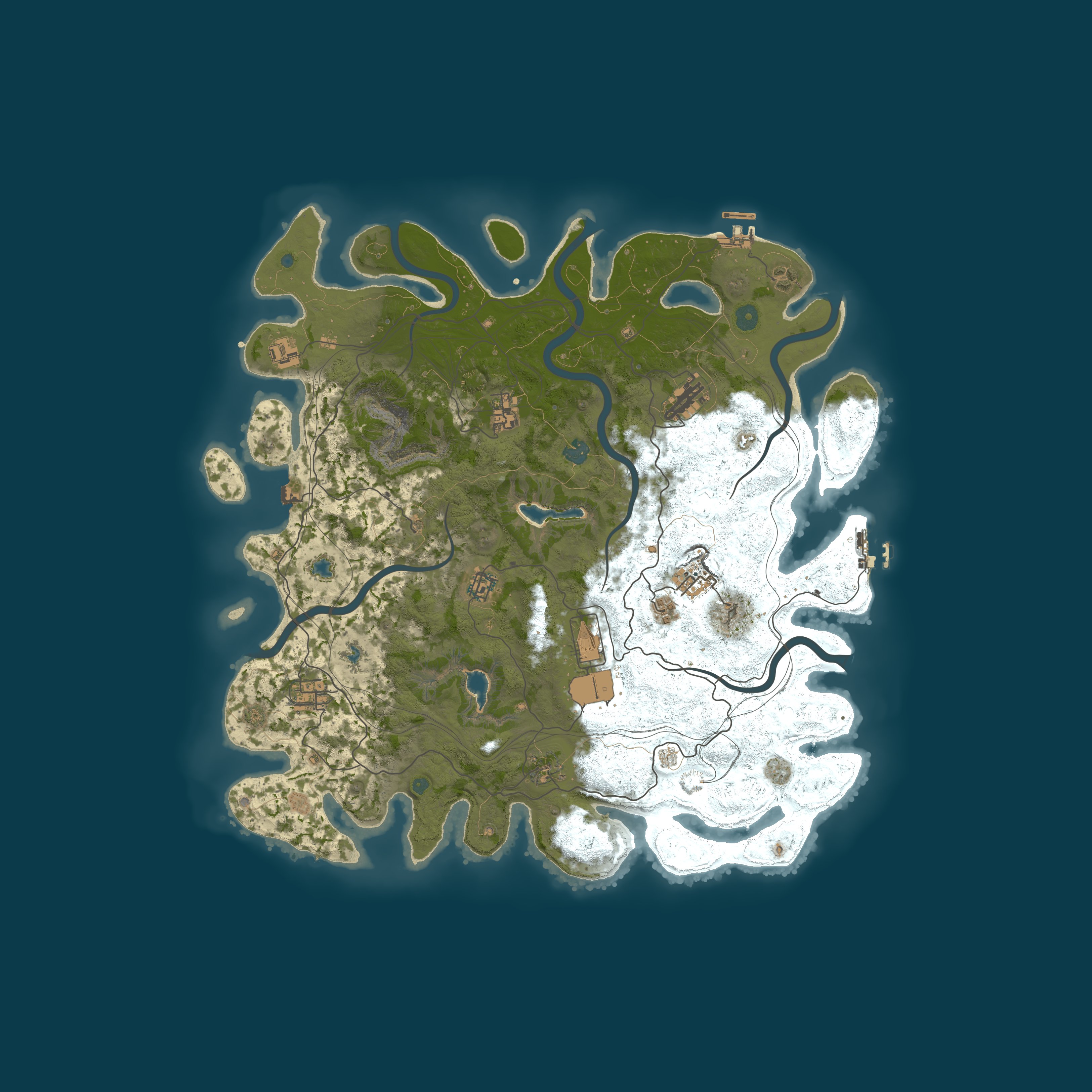 Map for ! Volten Gaming Vanilla East!