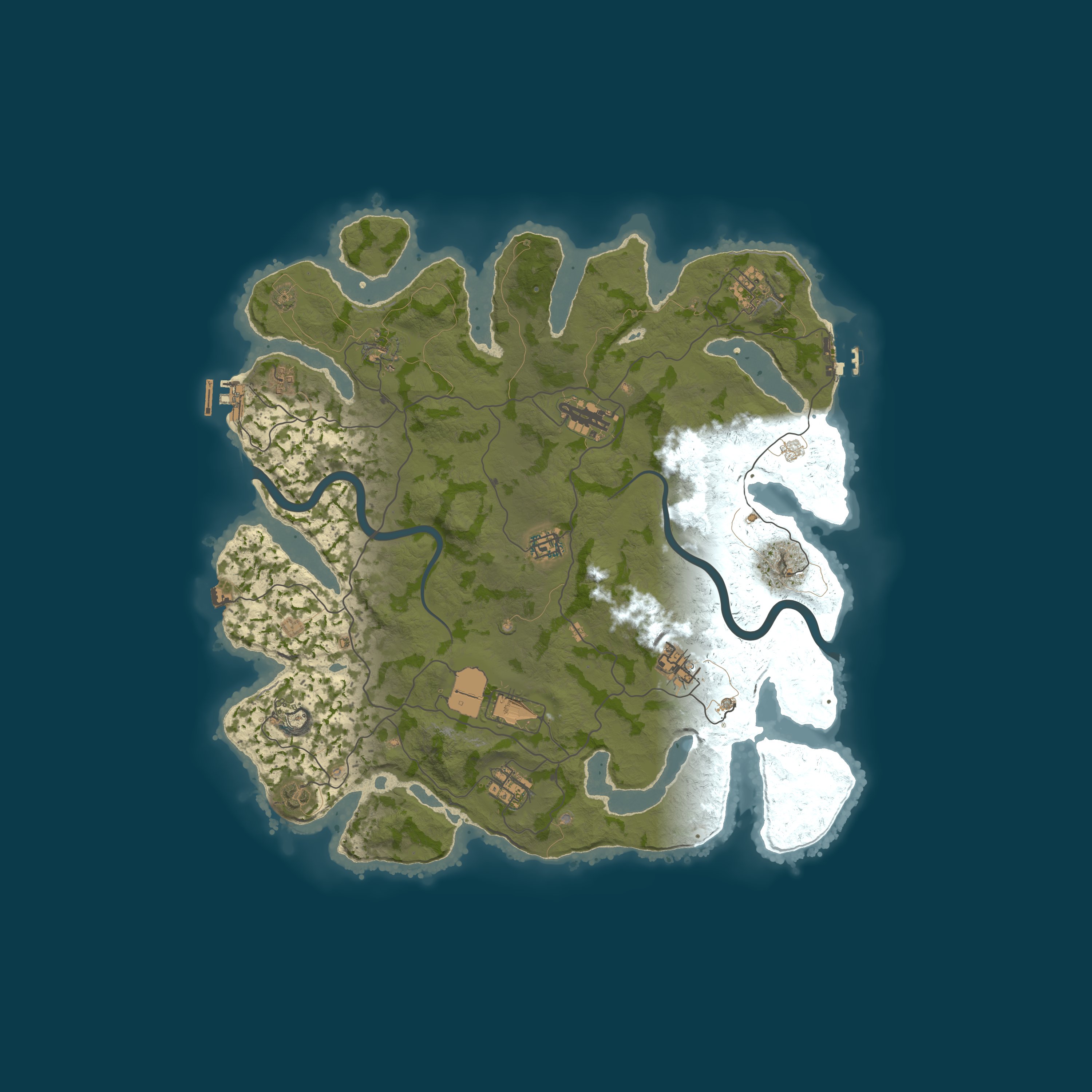 Rust map 4000/1337