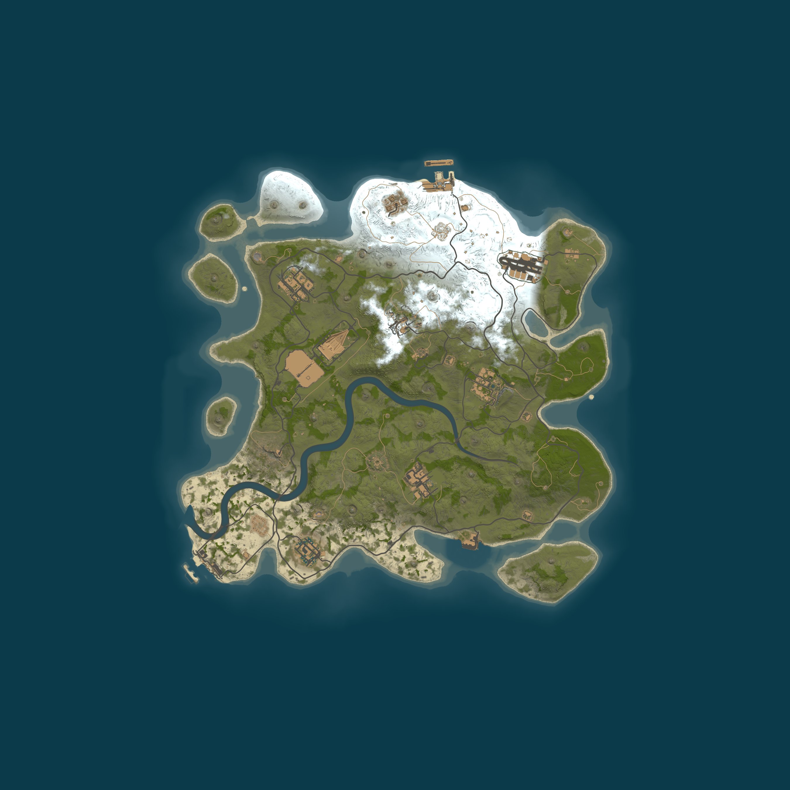 Rust map 3400/1337