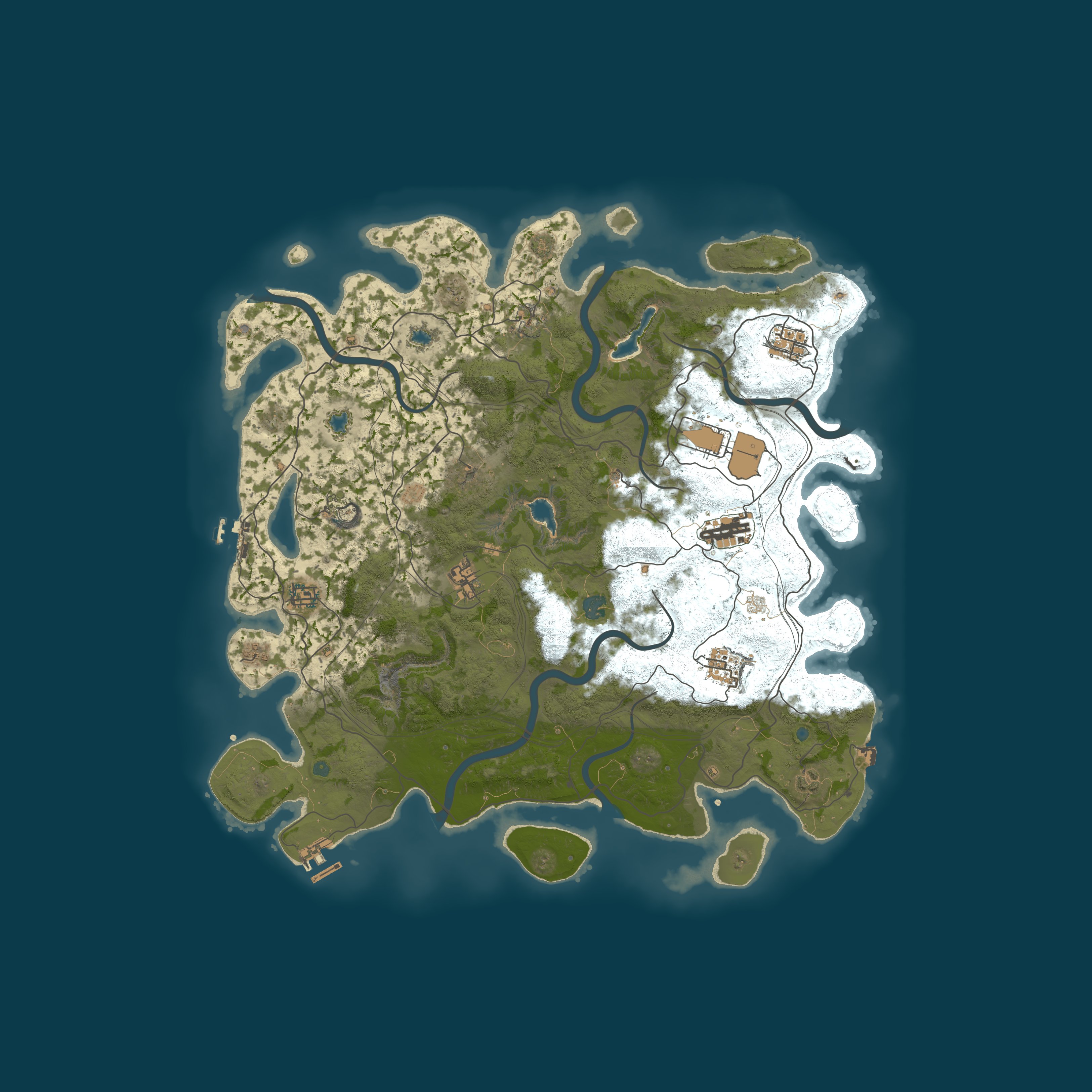 Карта сервера