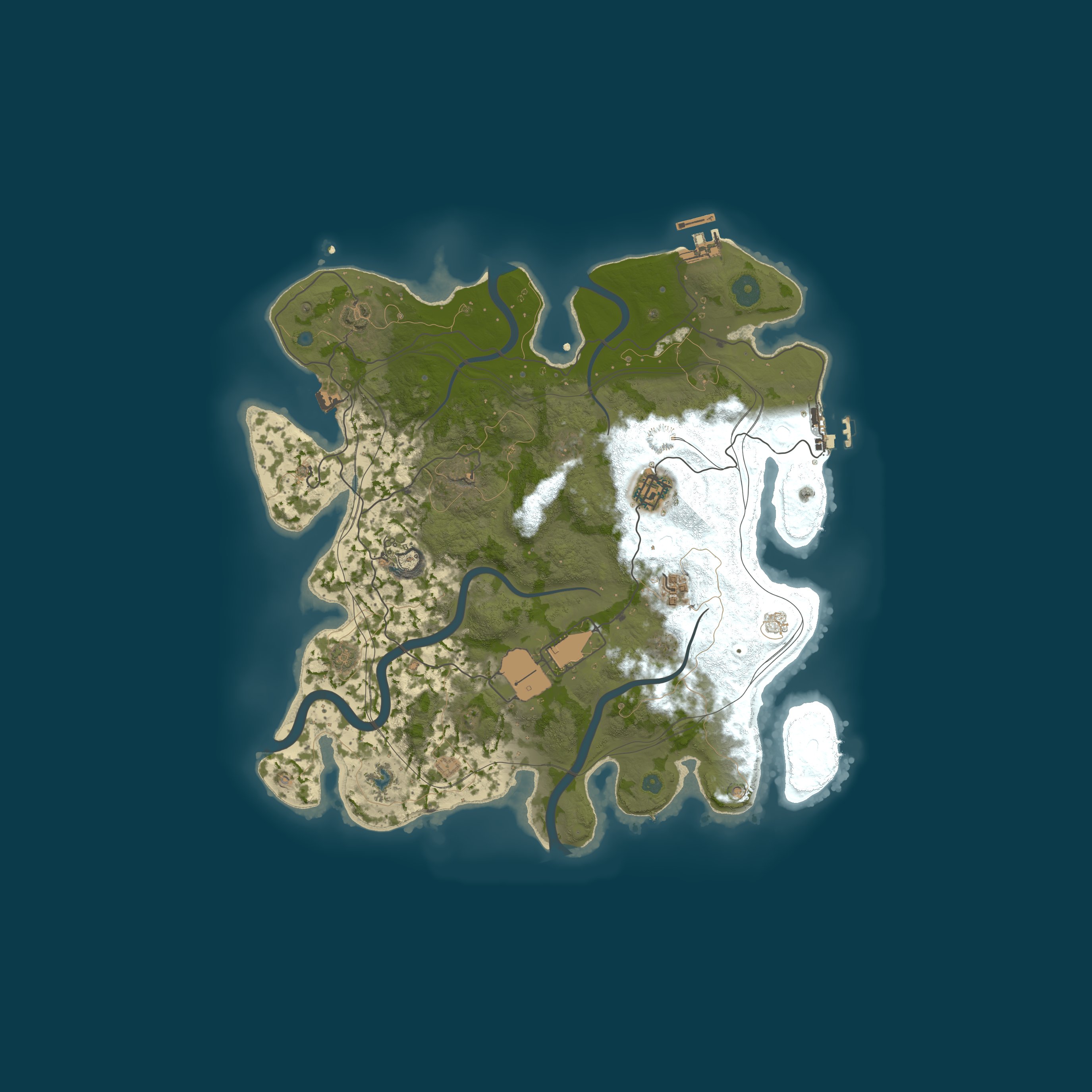 Карта сервера