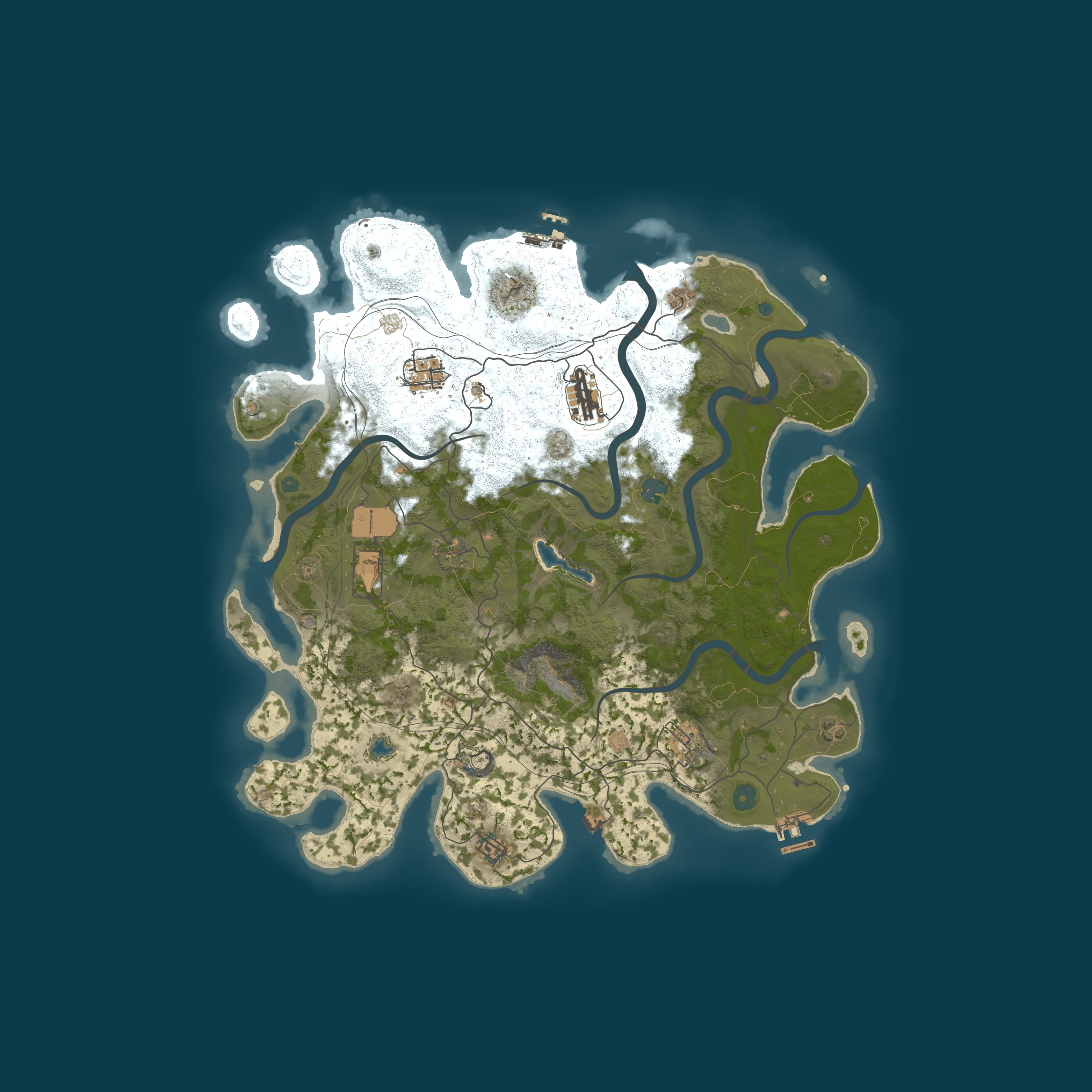 Map for Hello Kitty Island Adventure