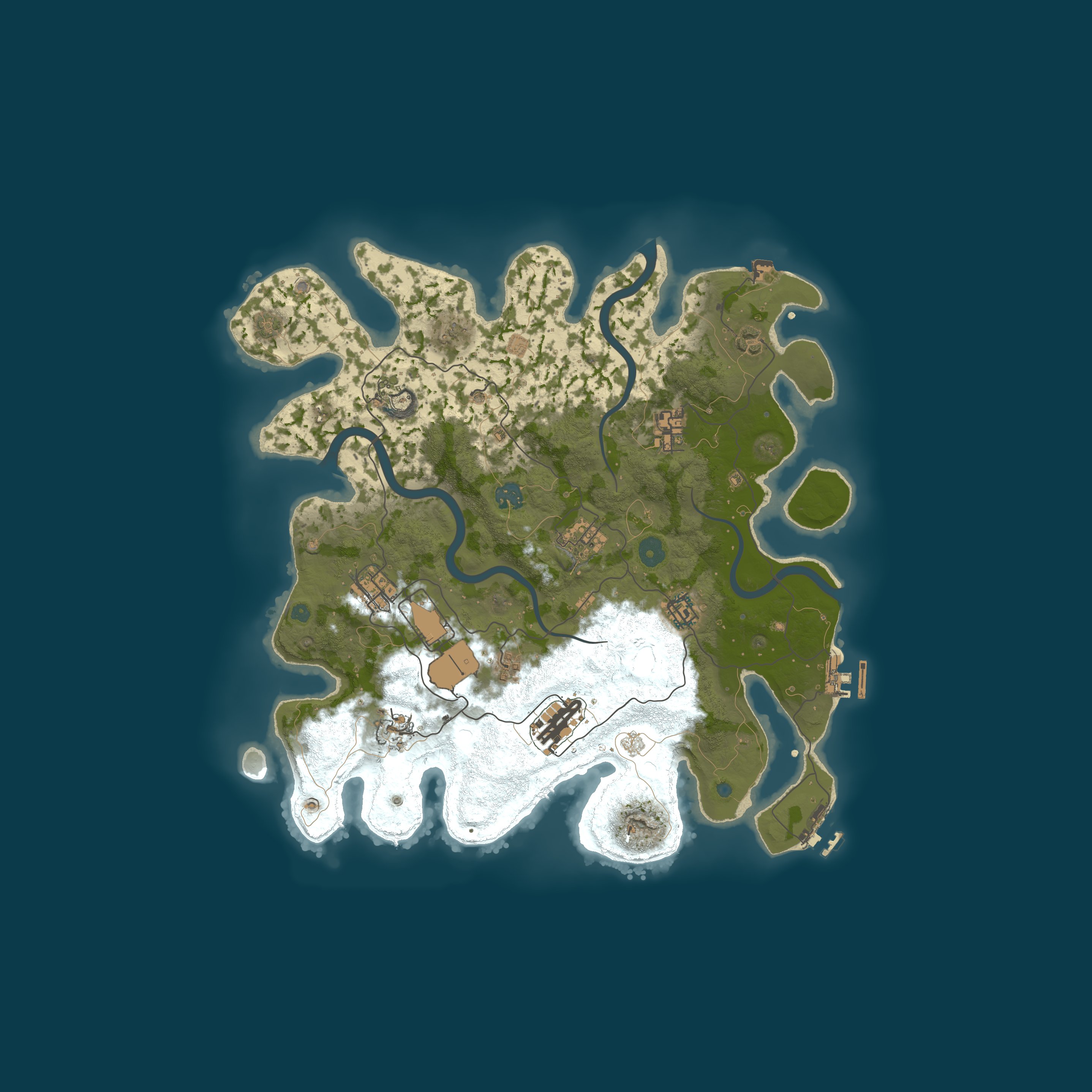 Карта сервера