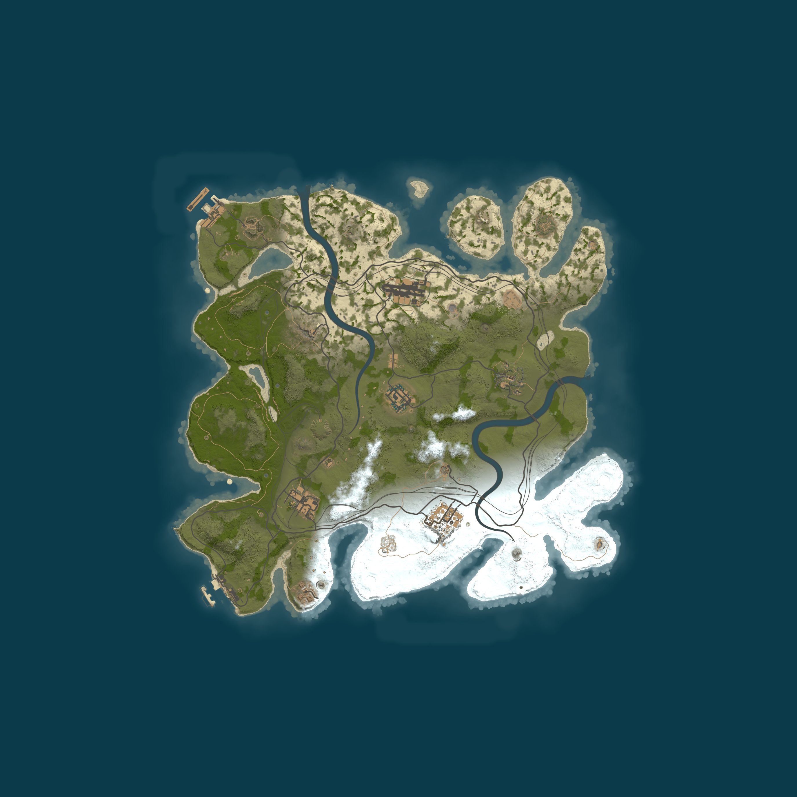 Карта сервера