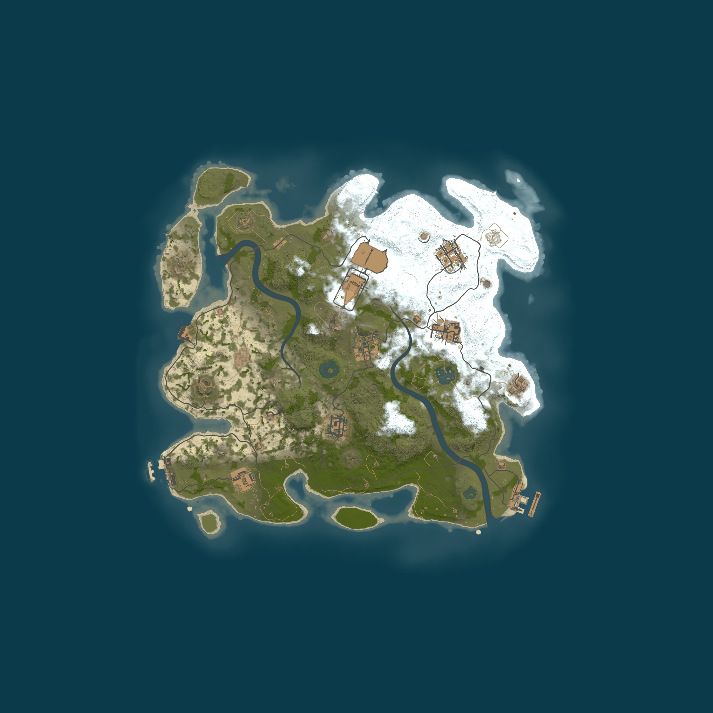 Map for 4Netplayers Rust Server