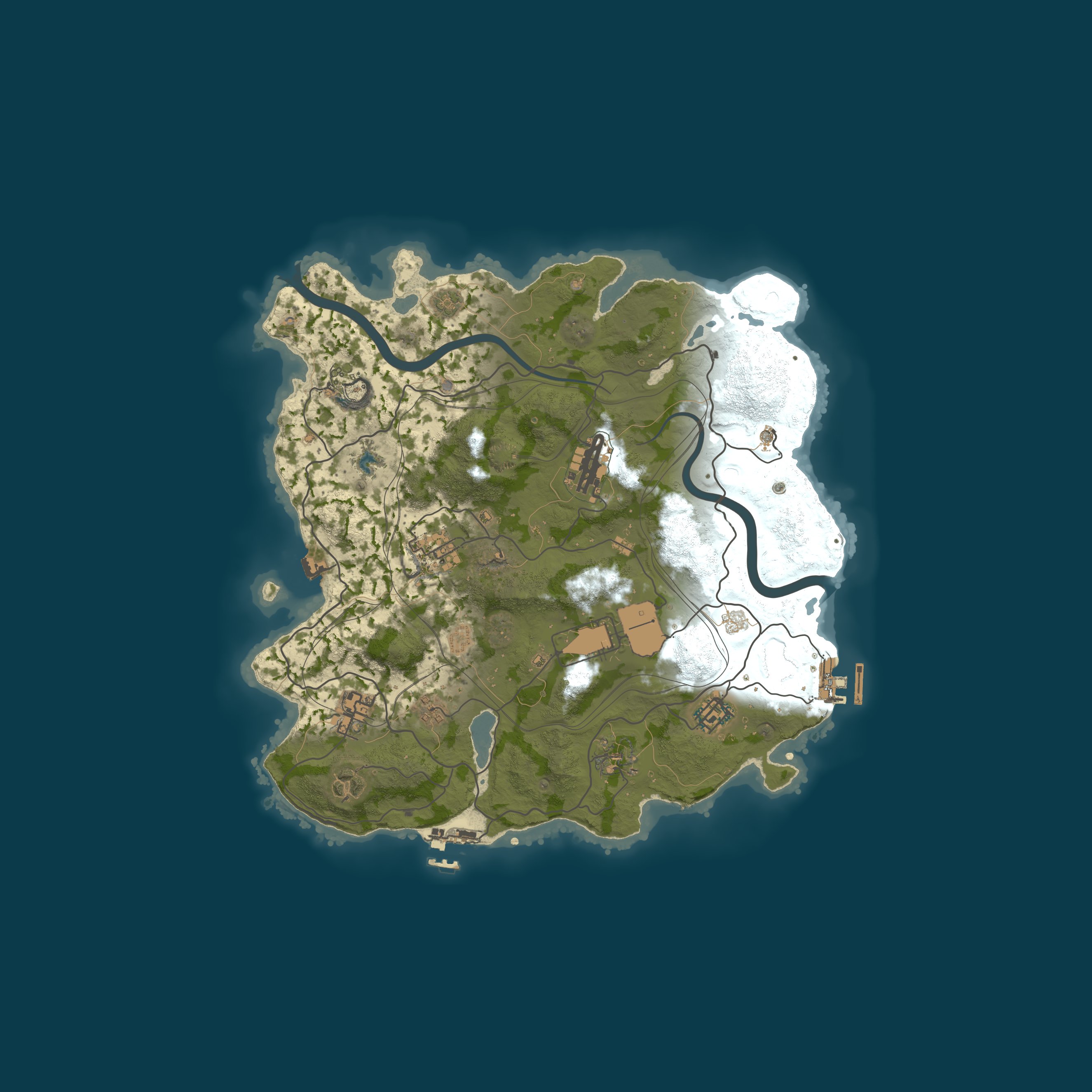 Map for EU Vex.gg 5x Solo Only|Kits|Shop|TP|homes|max 1|10x5