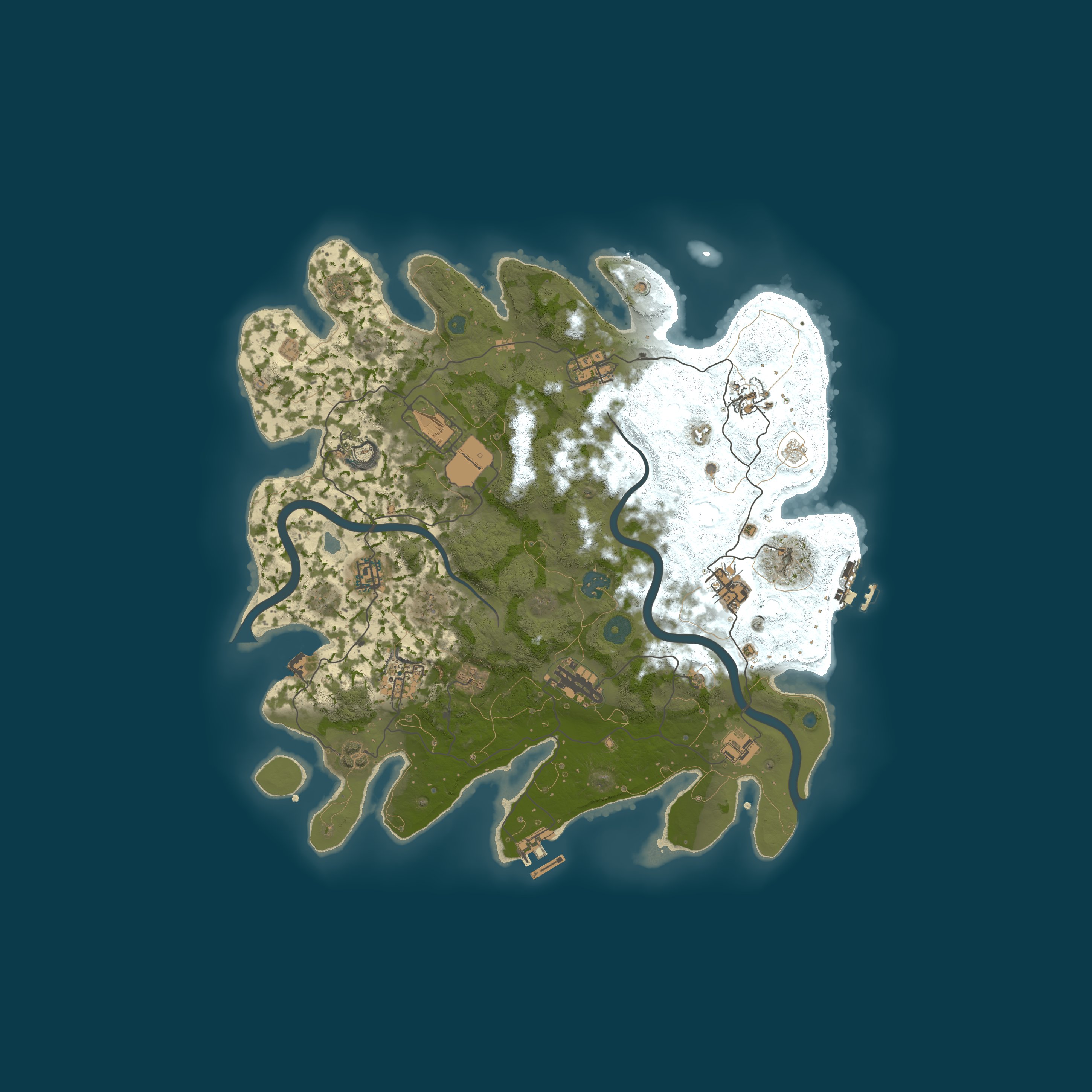 Map for Fury Rust #1 [PVE|RB|NPC|EVENTS|BUILD|CHILL]