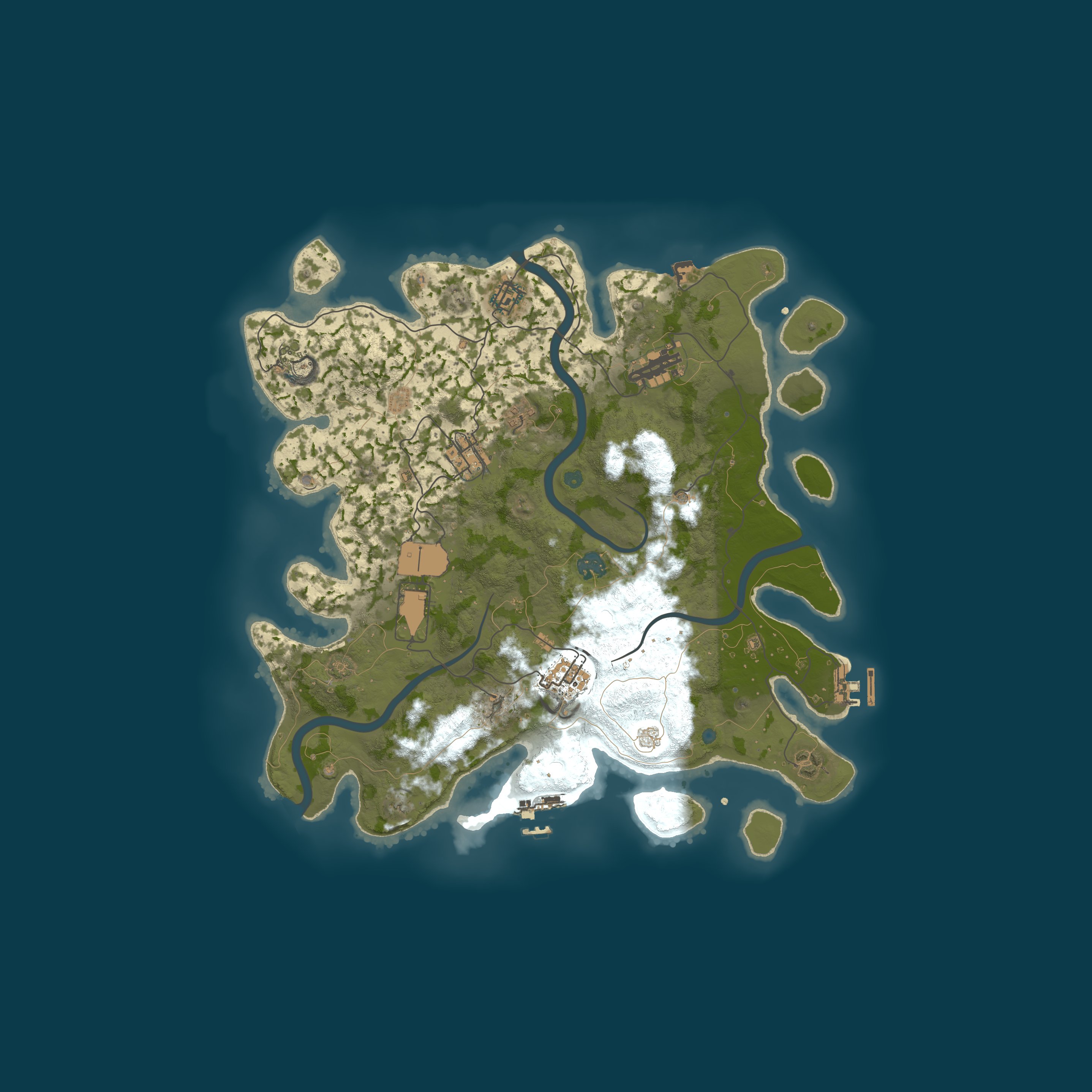 Карта сервера